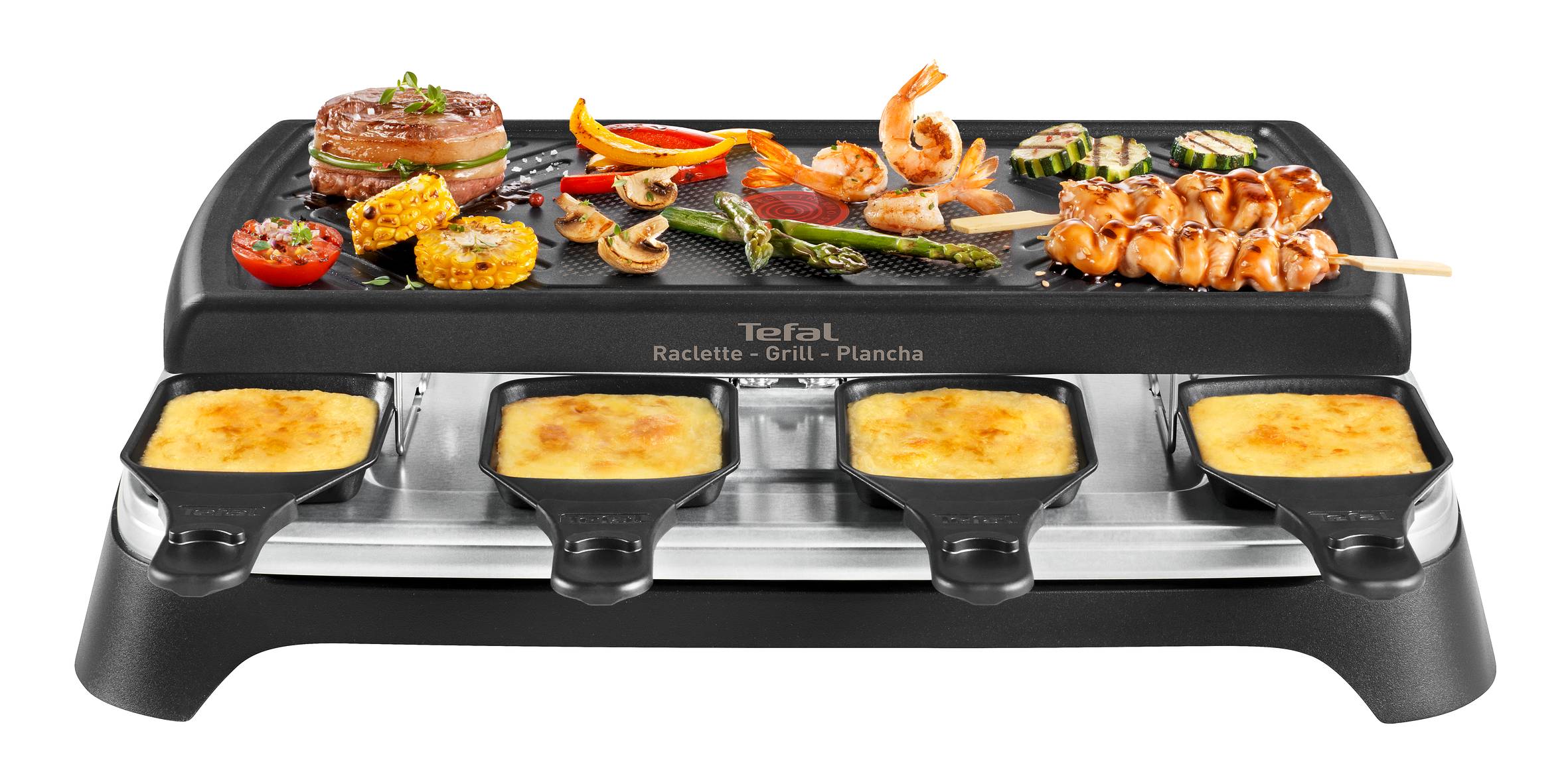 RACLETTE GRILL PLANCHA SMART RE4598