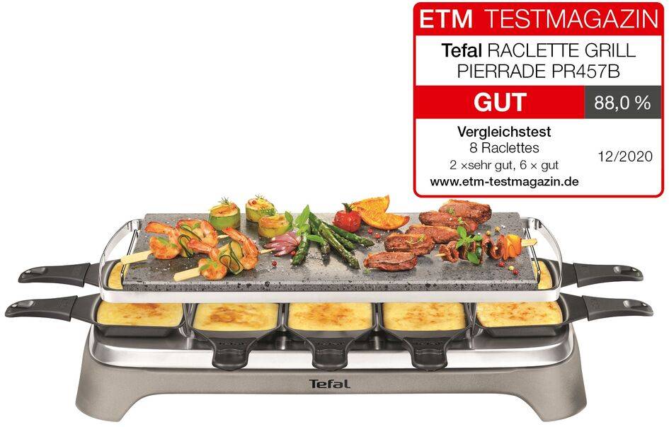 RACLETTE GRILL PIERRADE PR457B