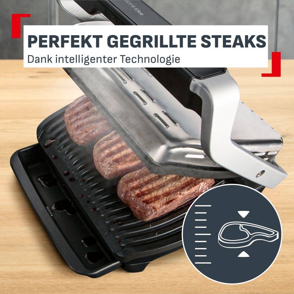OptiGrill Elite Kontaktgrill GC750D