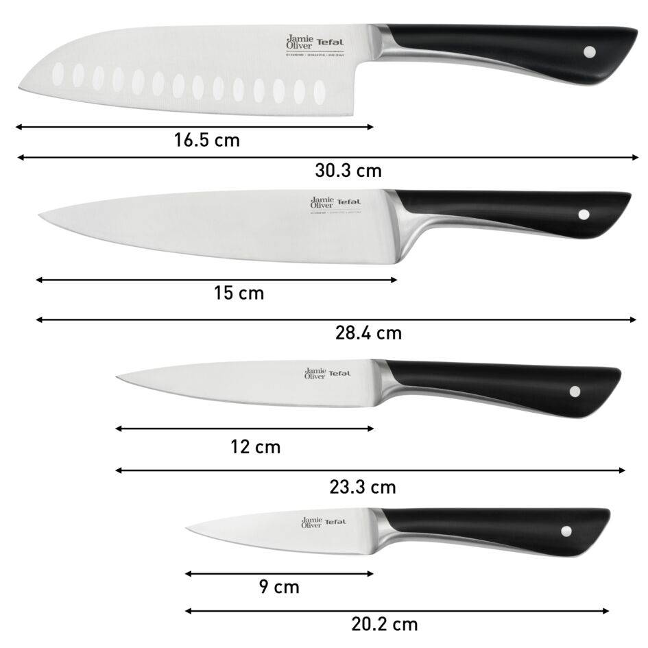 Jamie Oliver by Tefal Messer-Set 4 tlg. K267S4 