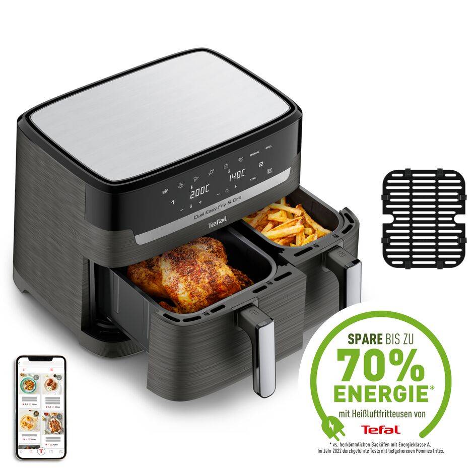 Dual Easy Fry & Grill 8,3 L Heißluftfritteuse EY905B