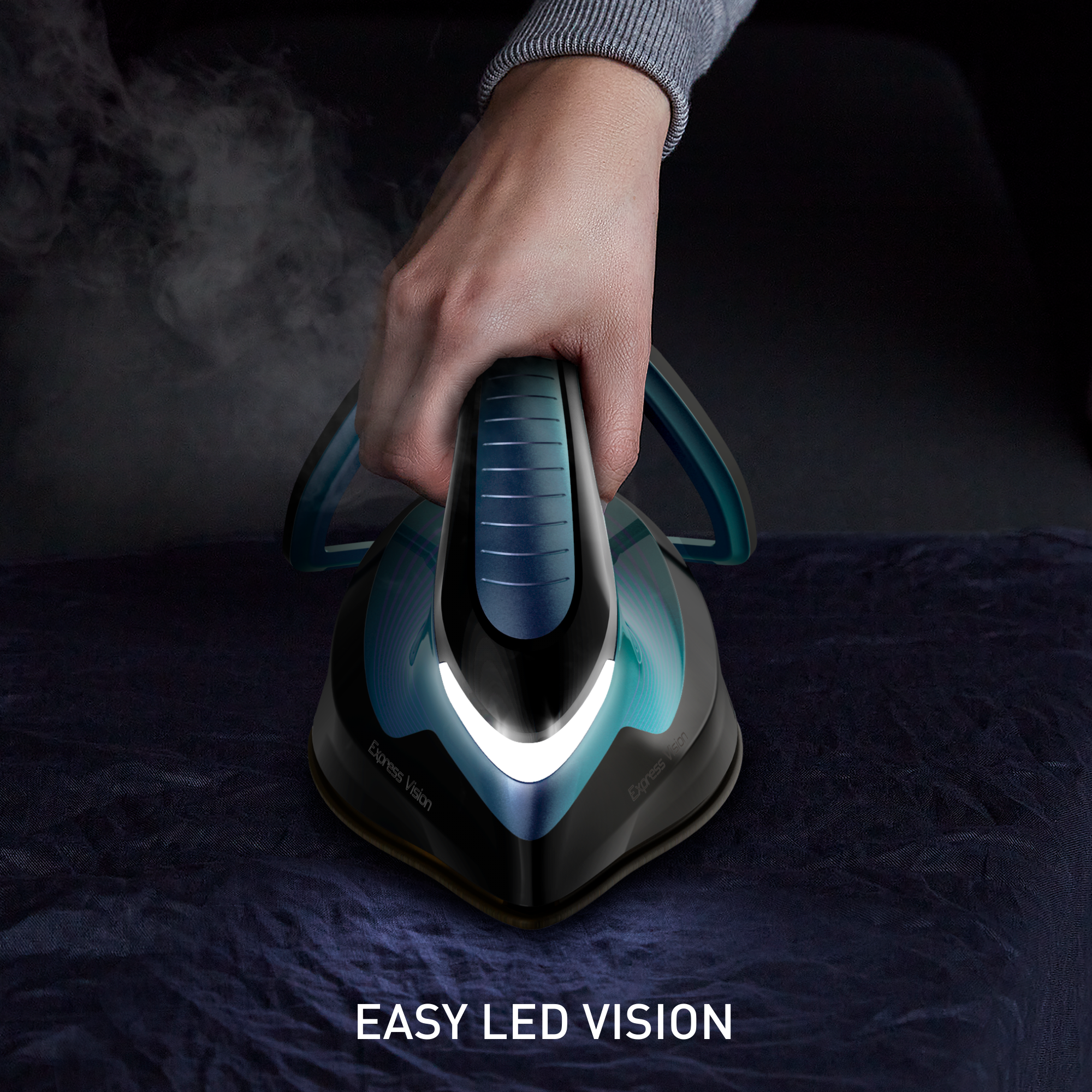 Express Vision, Steam Generator, Powerful Steam Performance, Easy LED Vision for Total Visibility