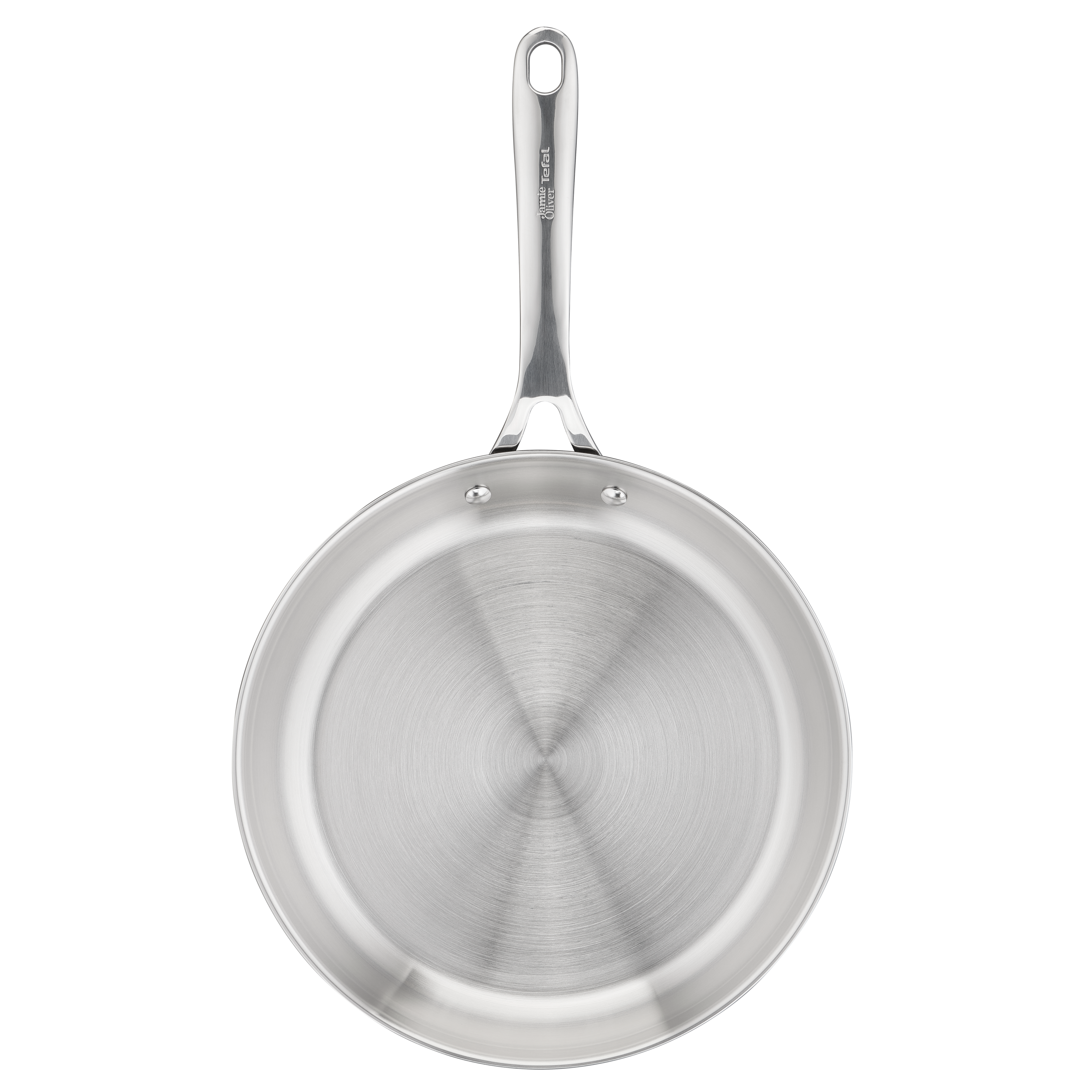 Jamie Oliver by Tefal Cook Smart Pfanne aus unversiegeltem Edelstahl 24cm, E31104