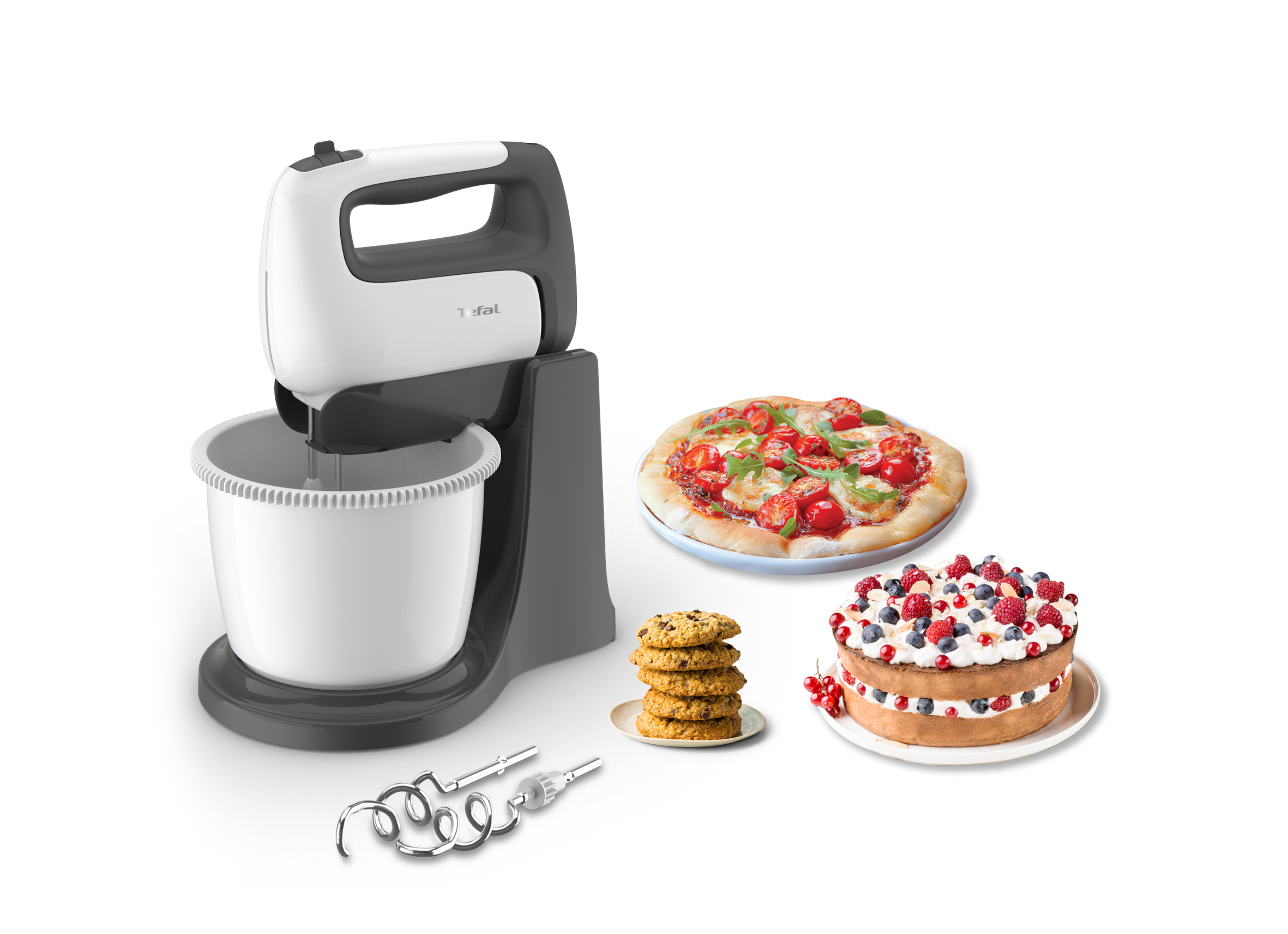 Prep'Mix+ Handmixer mit Standschüssel HT4641