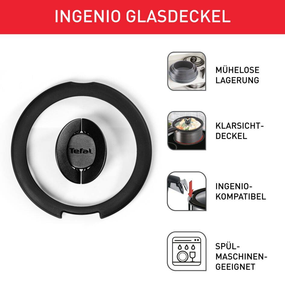 Ingenio Glasdeckel