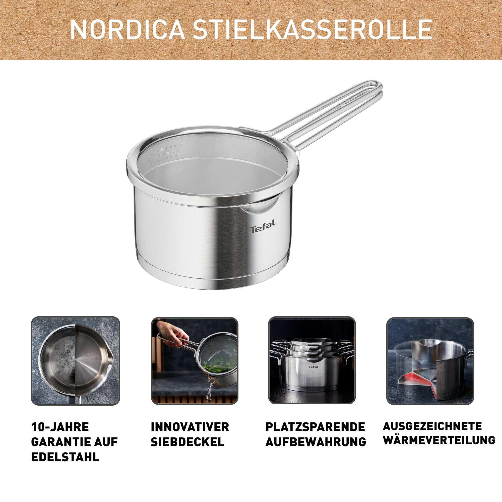 Nordica Kochtopf 16cm H85222