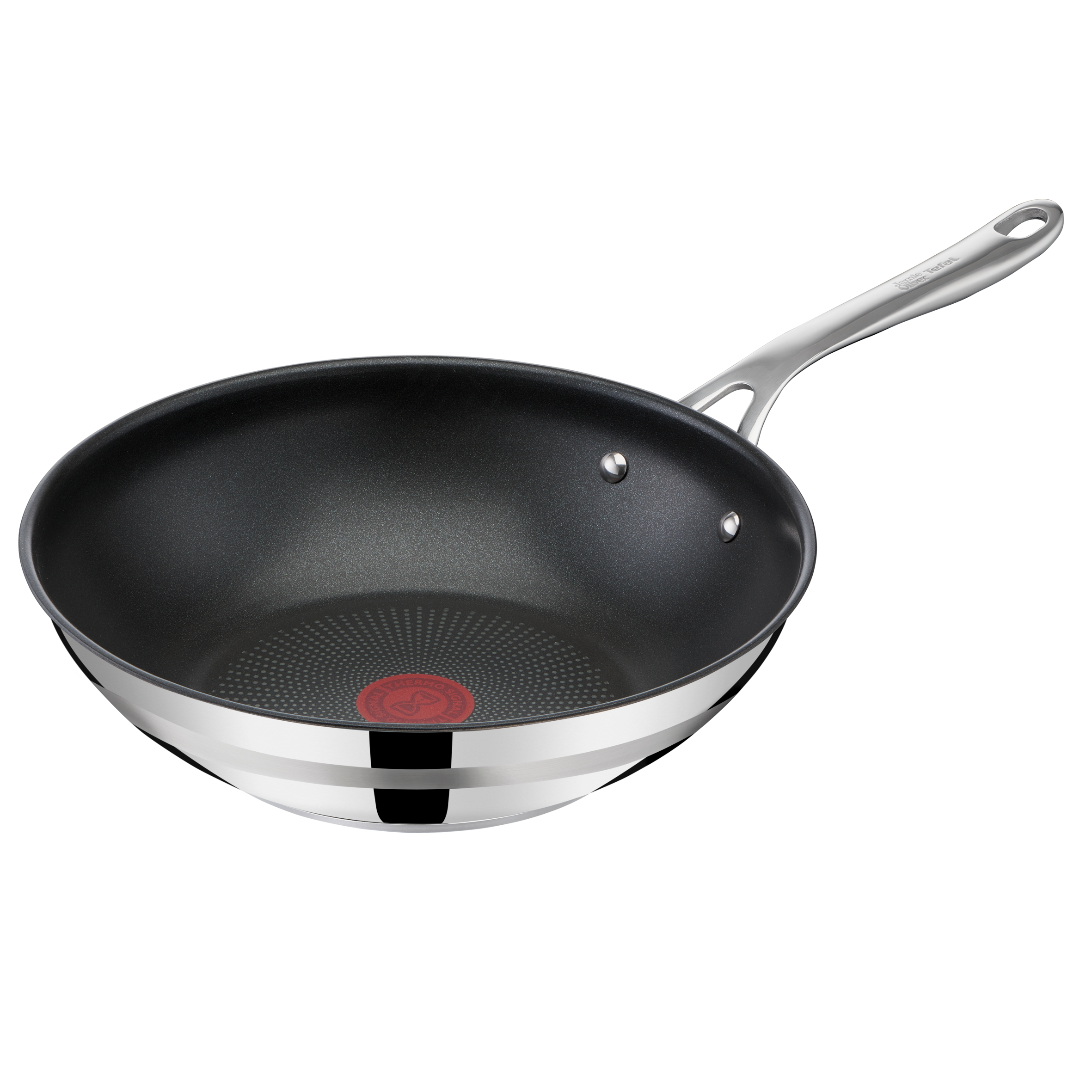 Jamie Oliver by Tefal Cook' Smart Edelstahl-Wokpfanne 28cm E31019