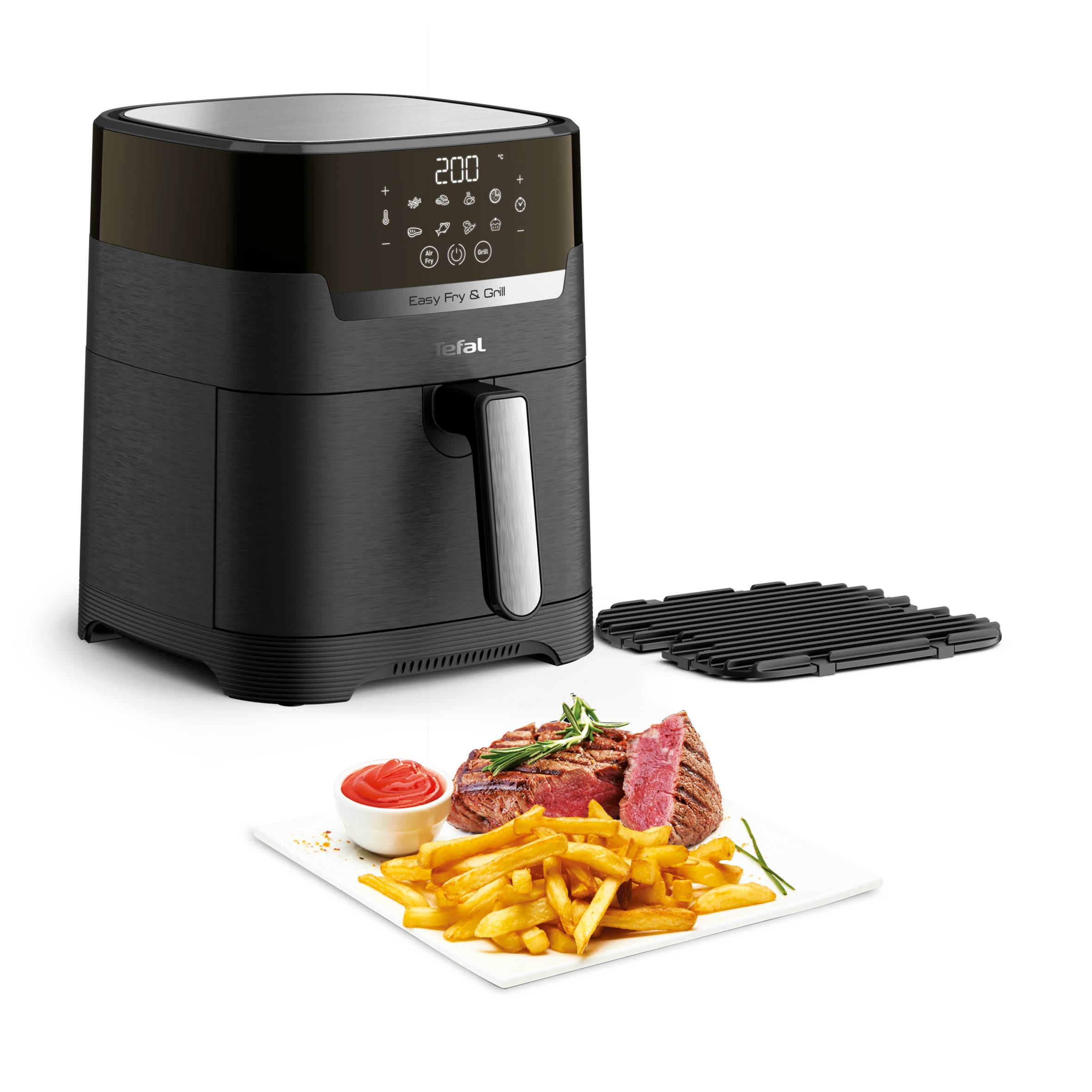 Easy Fry & Grill Precision Heißluftfritteuse EY5058