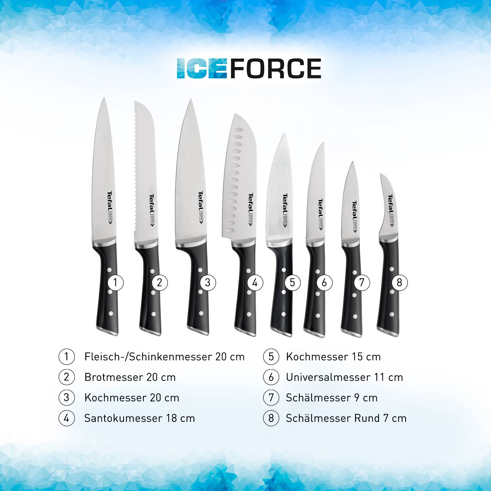 Ice Force Brotmesser 20 cm K23204