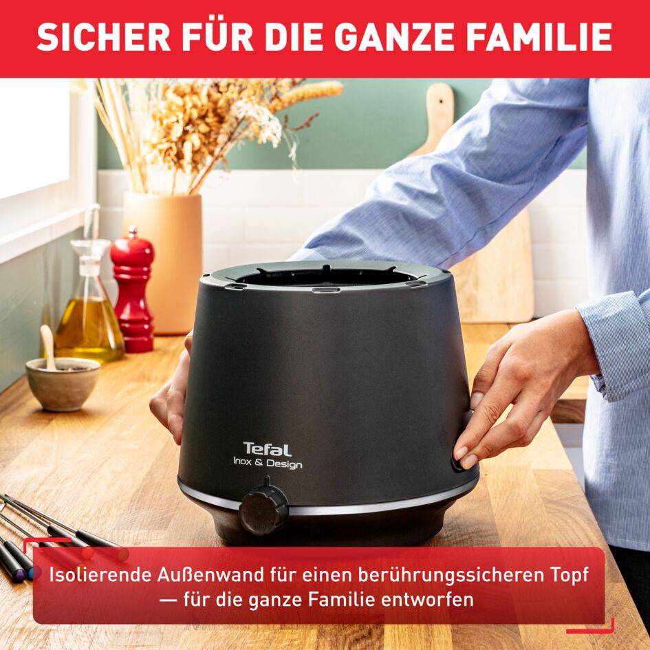 Fondue Thermorespect Inox&Design EF2658