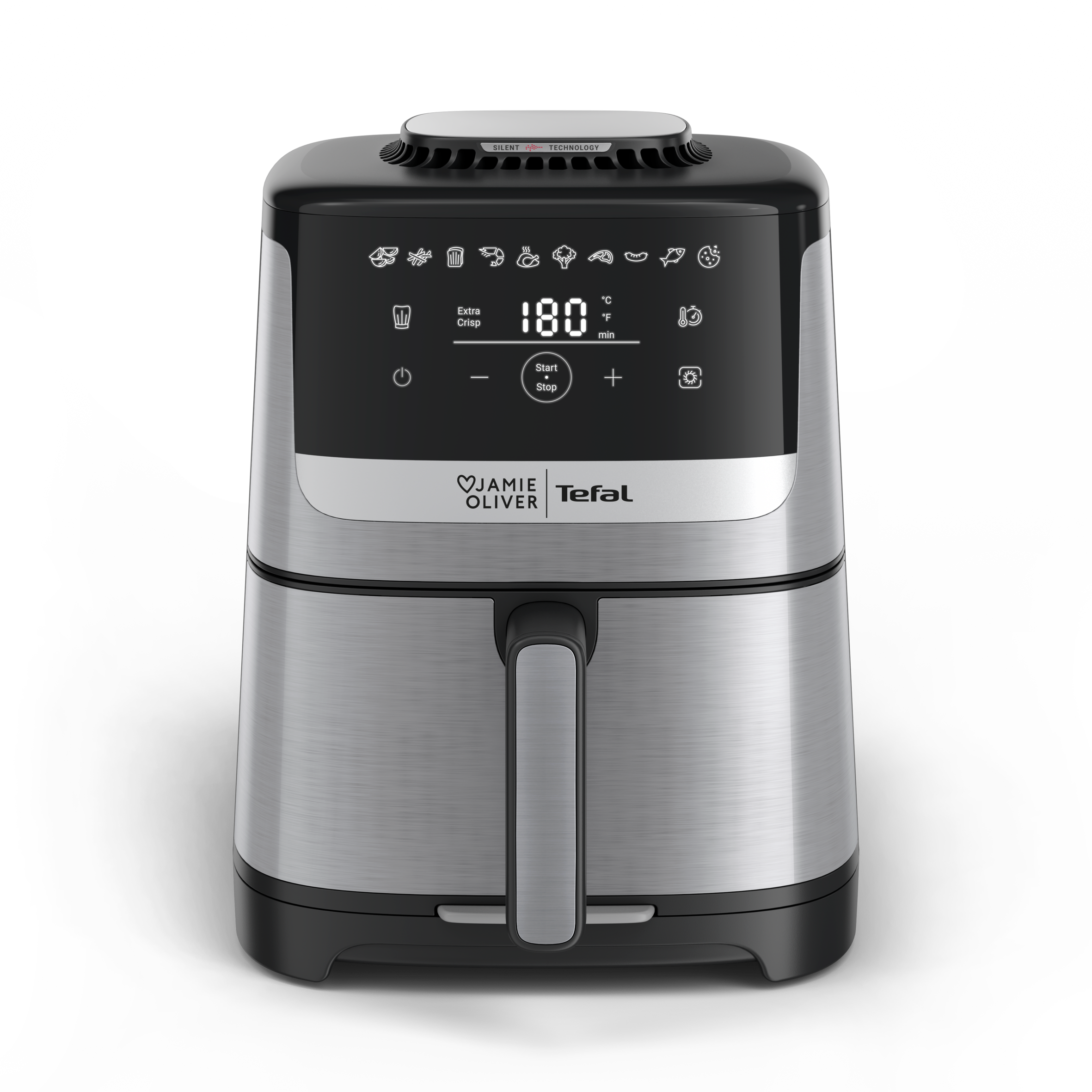 Jamie Oliver by Tefal Quiet & Easy Heißluftfritteuse  