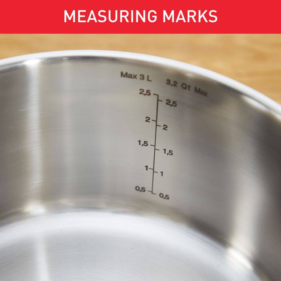 Duetto On 6-teiliges Set Stielkasserolle 16 cm+Deckel, Kochtöpfe 20/24 cm A705S6  