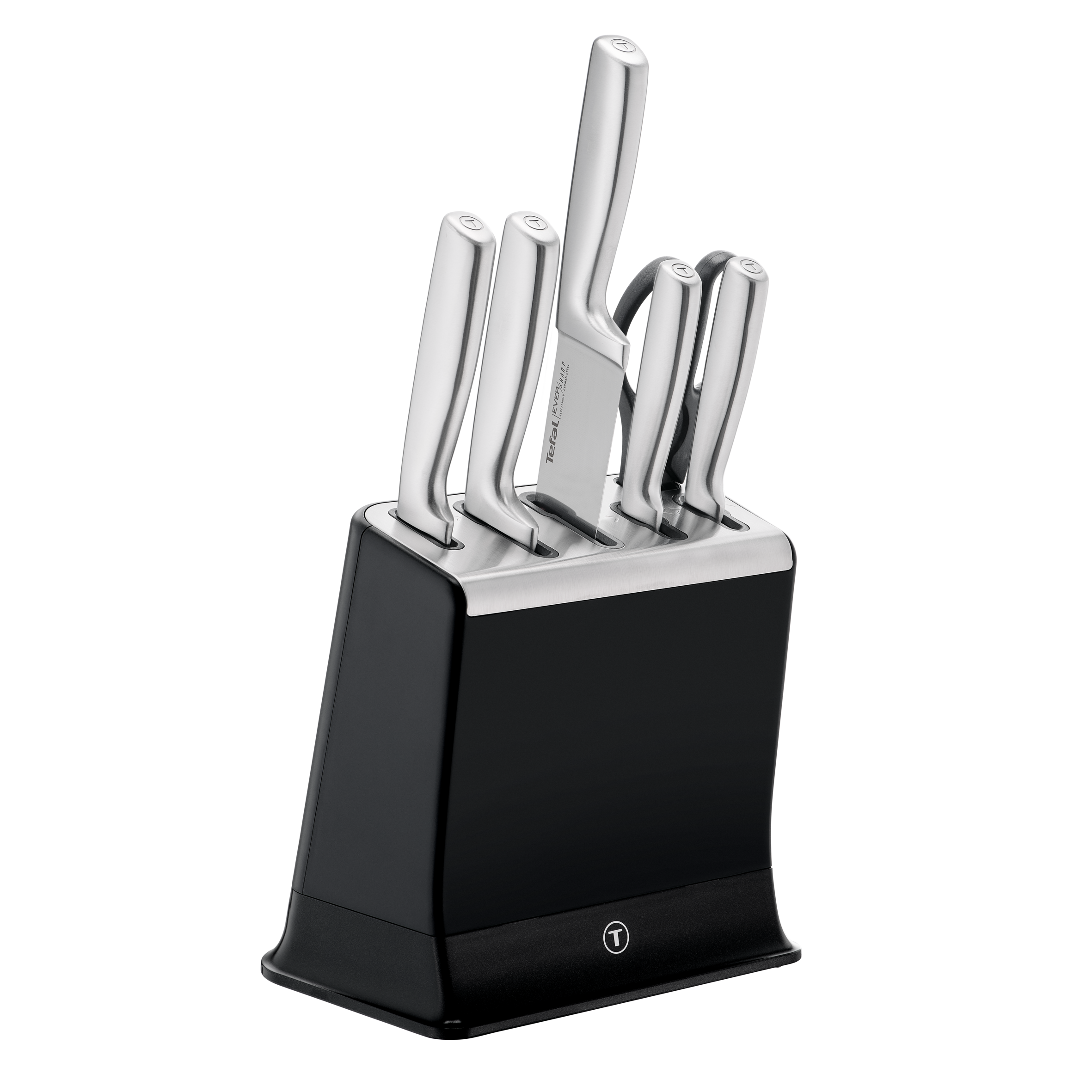 EverSharp Pro 6-teiliges Messer-Set mit selbstschärfendem Messerblock K2977S