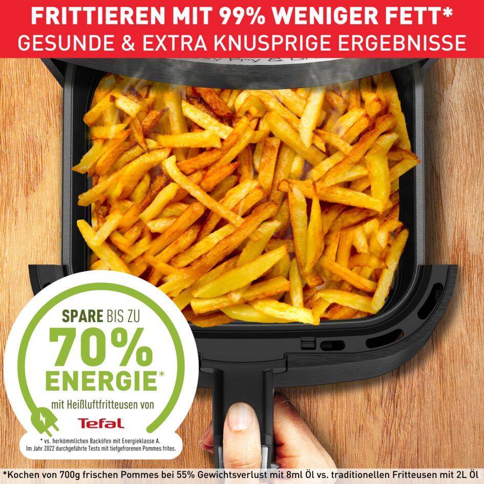 Easy Fry & Grill Precision Heißluftfritteuse EY5058