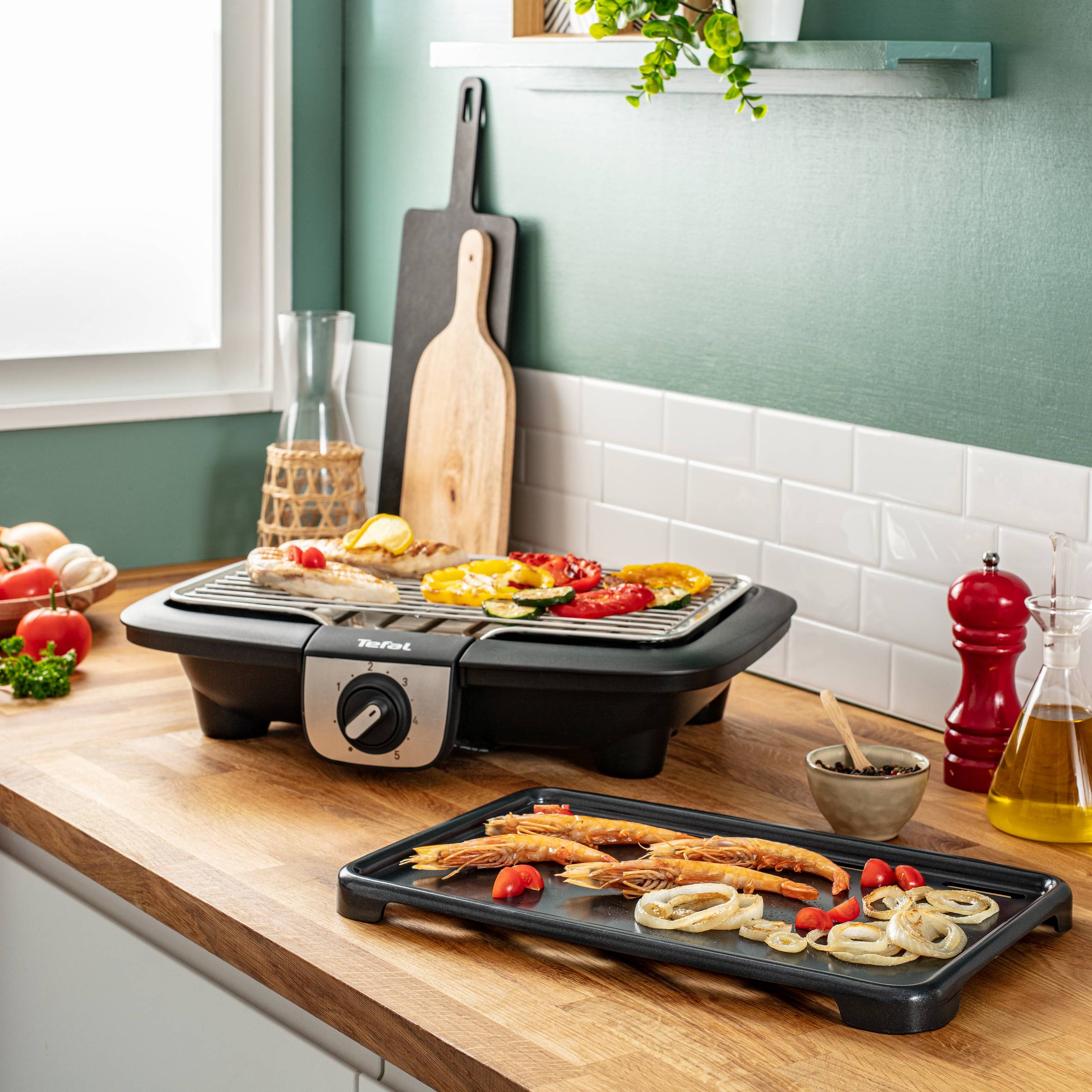 Easygrill 2-in-1 Tischgrill BG9308