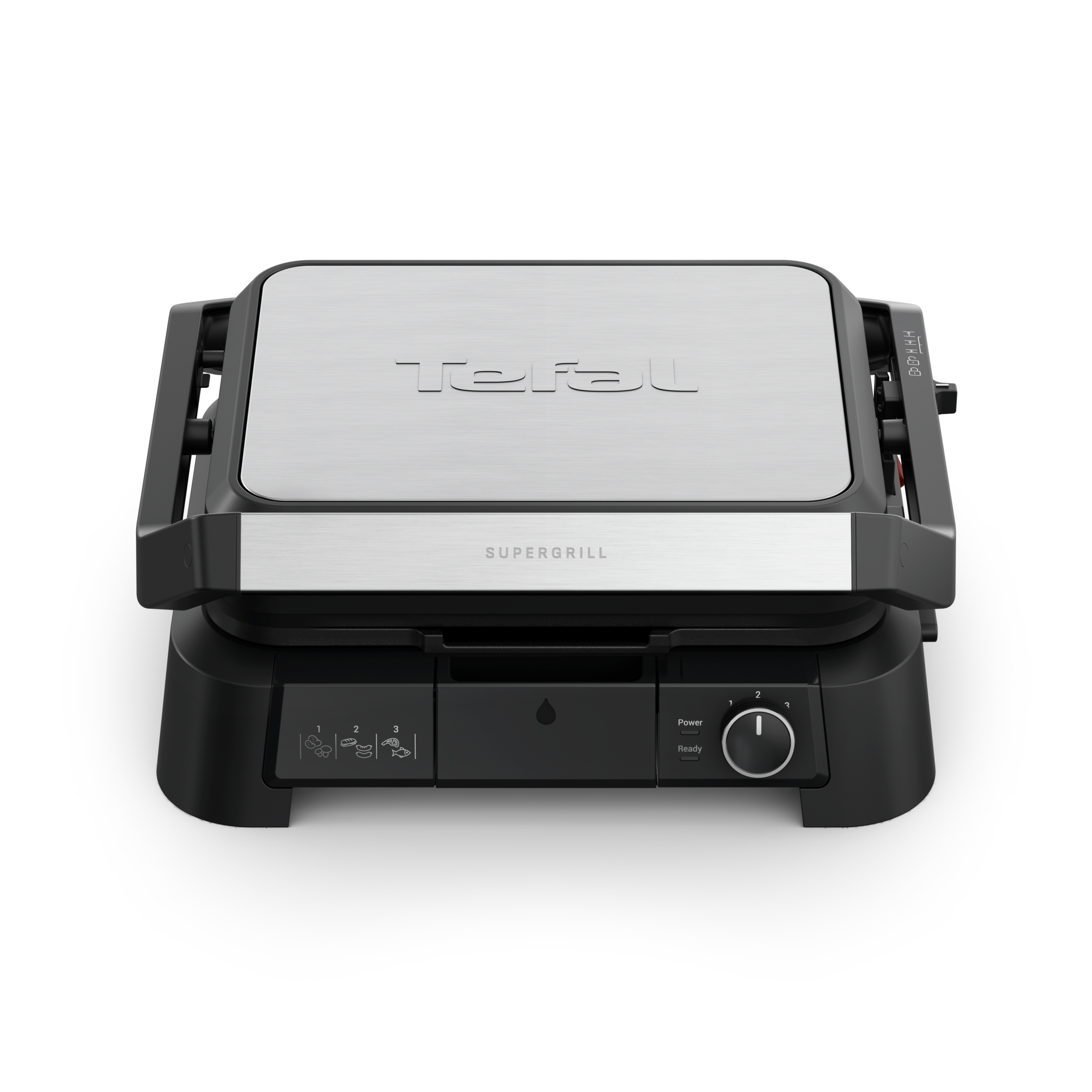 SuperGrill 4in1, Kontaktgrill, Barbecue- & Ofenposition, Plancha