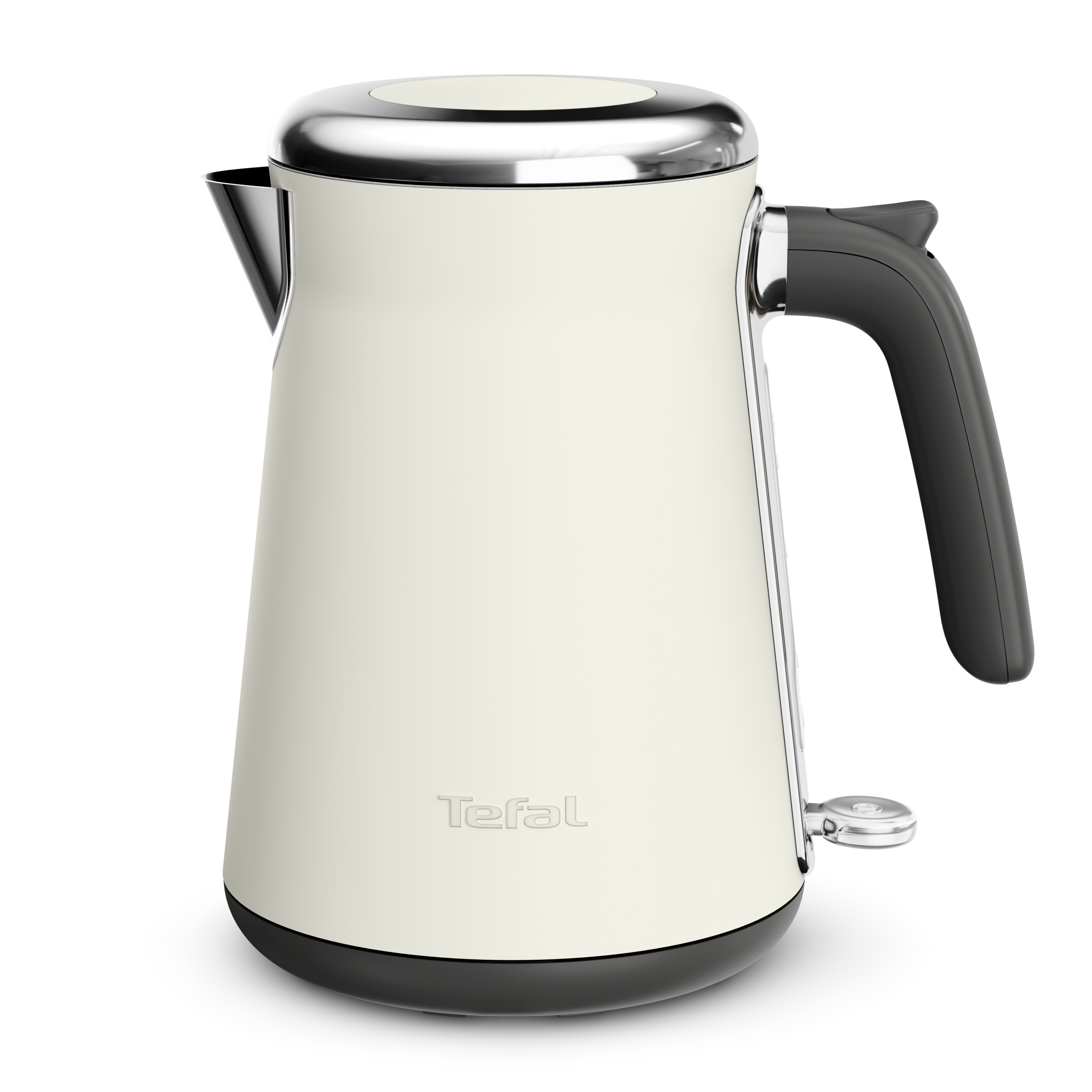 Edelstahlwasserkocher Collection, Automatische Abschaltung mit Kontrollleuchte, Ein-Tassen-Anzeige, Cremebeige-Metallic matt