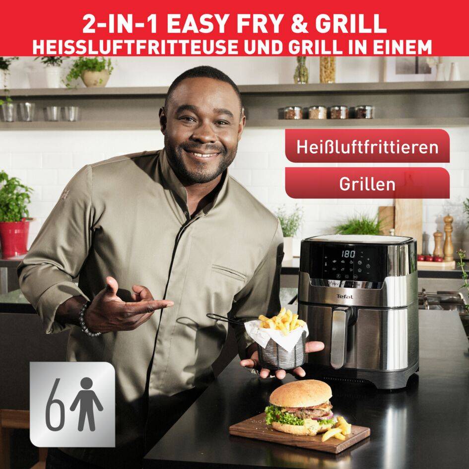 Easy Fry & Grill Deluxe Heißluftfritteuse EY505D
