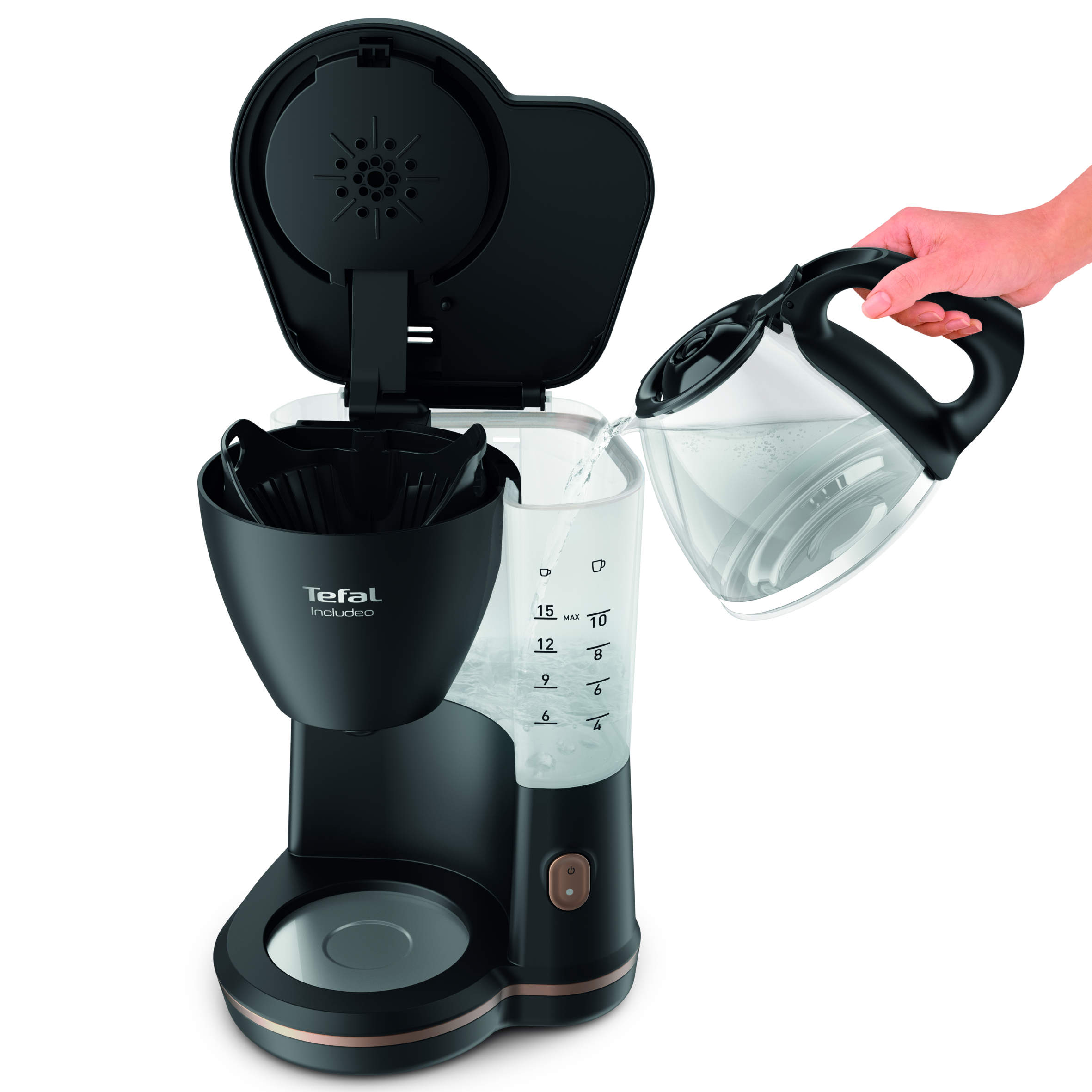 Includeo Filterkaffeemaschine CM5338