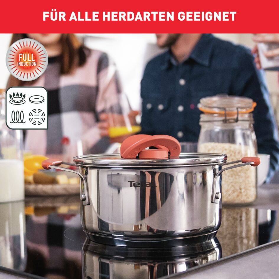 Opti Space 6-teiliges Kochtopf-Set G720S6