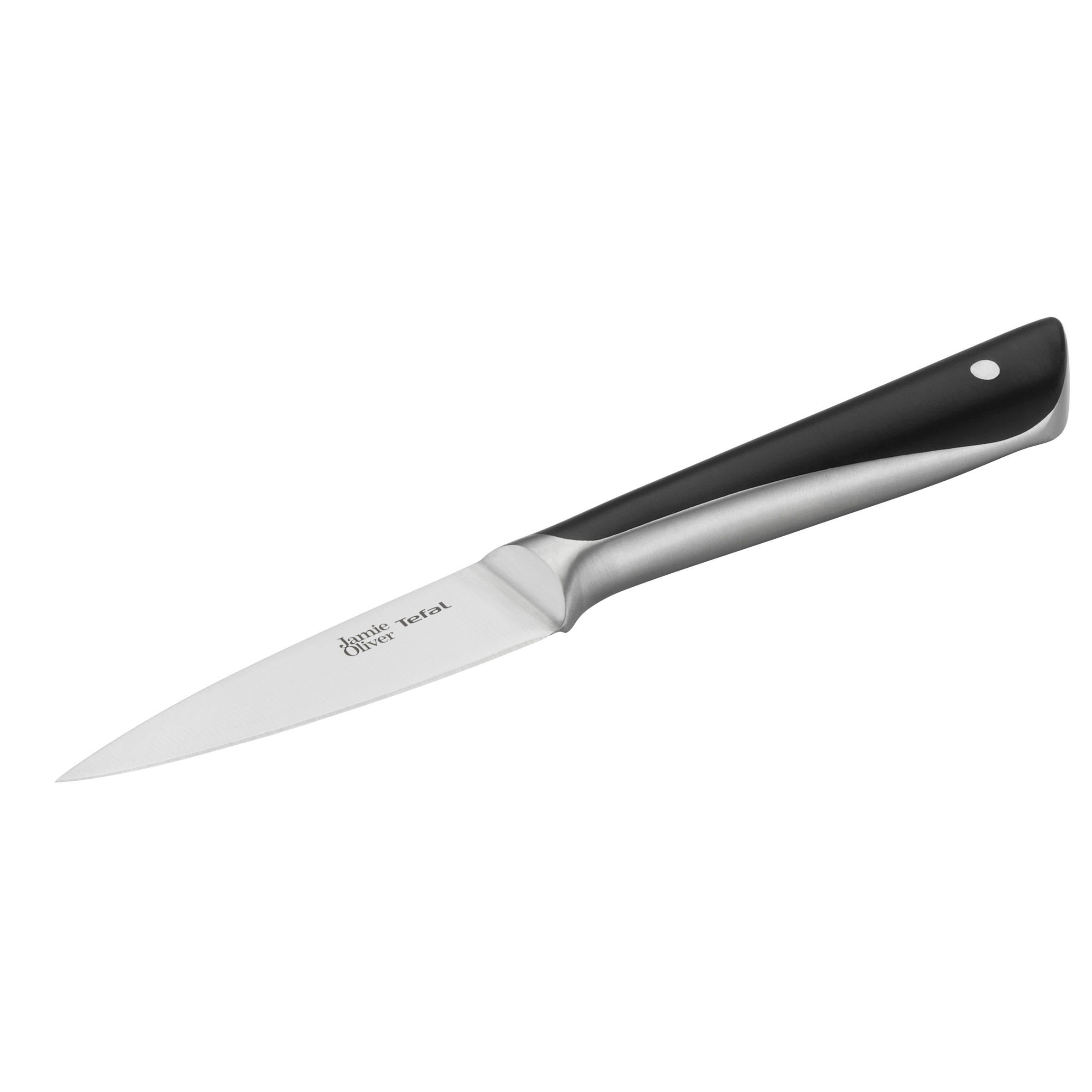 Jamie Oliver 6-tlg. Messerblock (Koch-, Santoku-, Brot-, Fleisch-, Universal- und Schälmesser + Block) K267S7