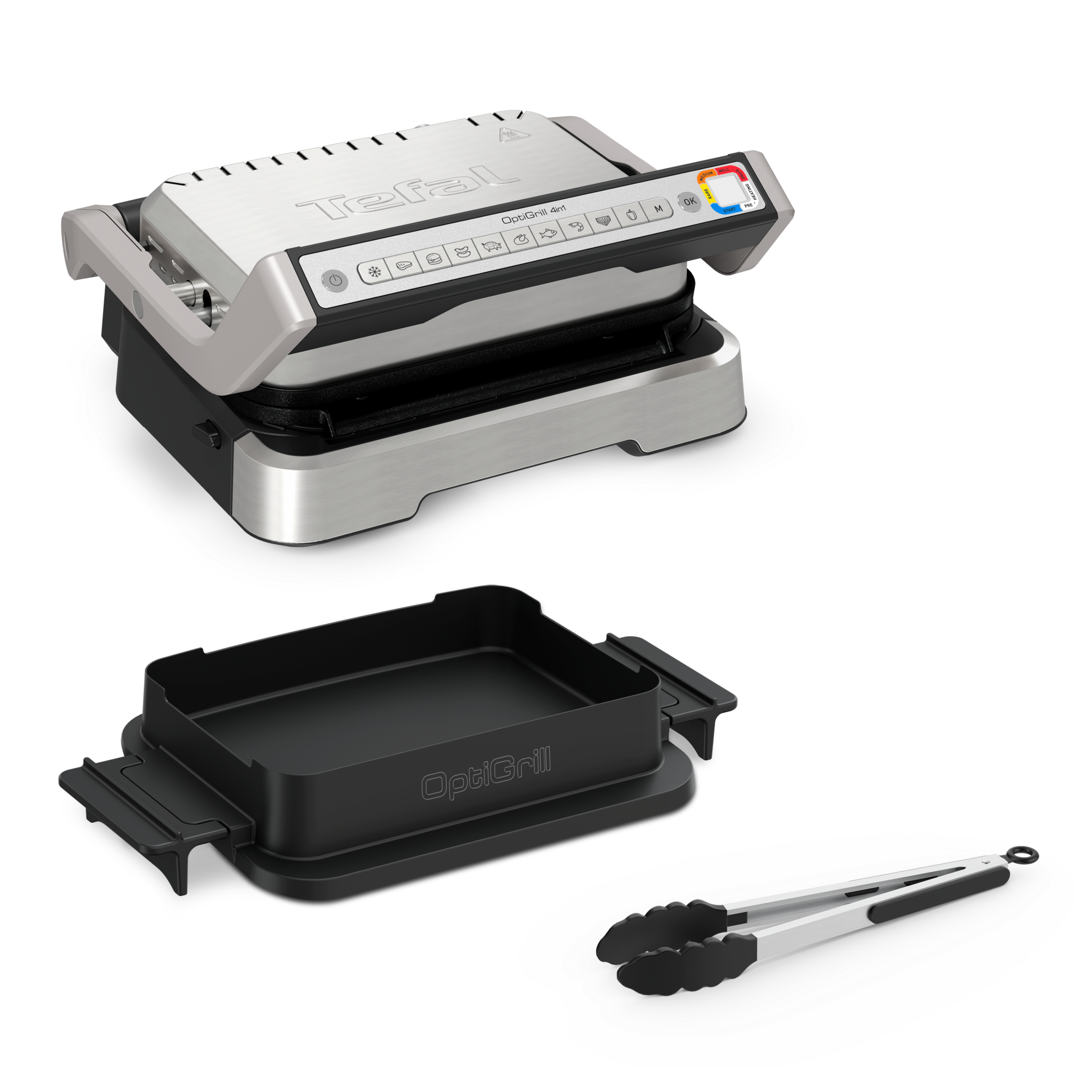 OptiGrill 4in1 inkl. Grillzange GC776D