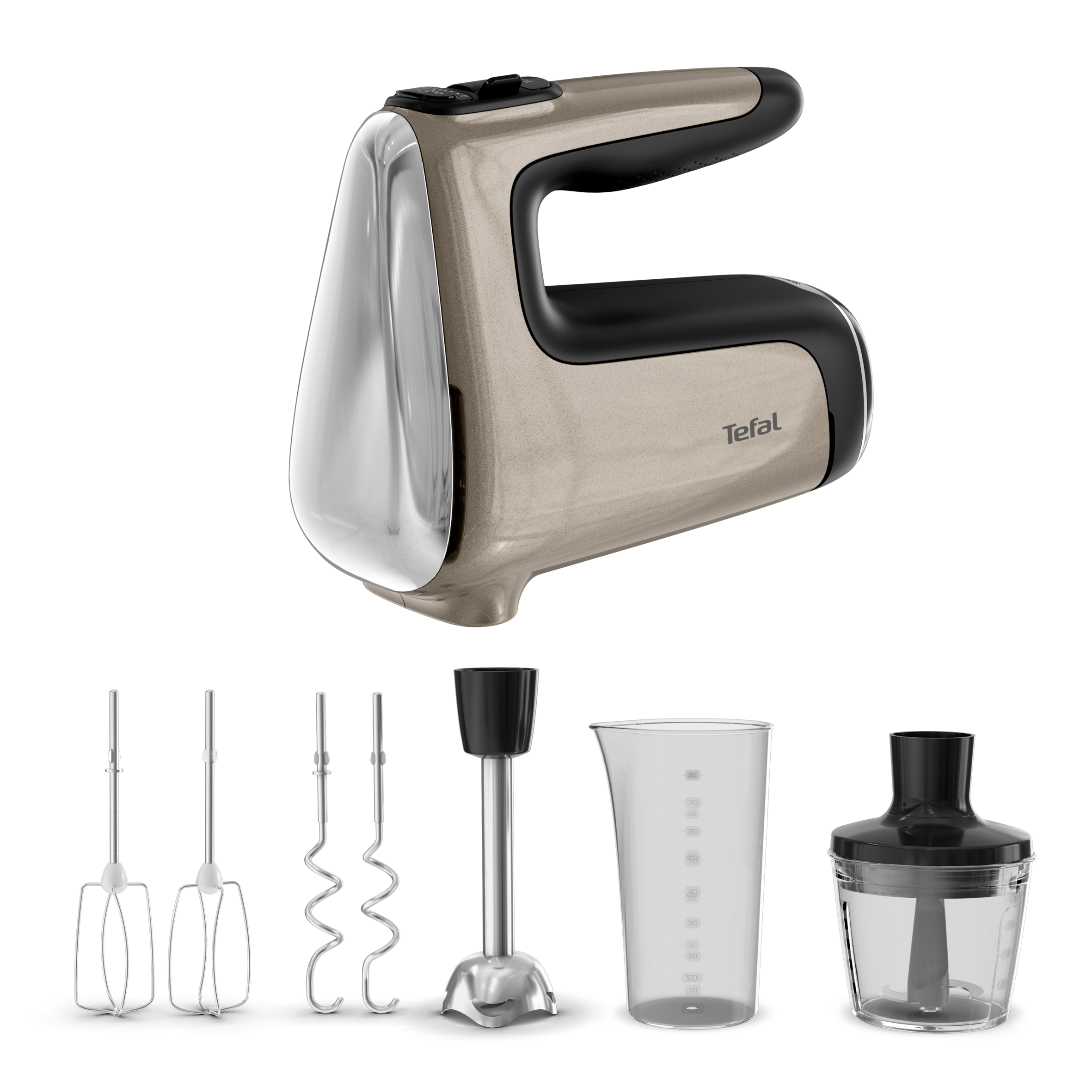 Powermix Silence 4-in-1, Handmixer, HT663A