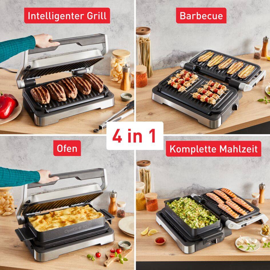 OptiGrill 4in1 XL Kontaktgrill GC784D