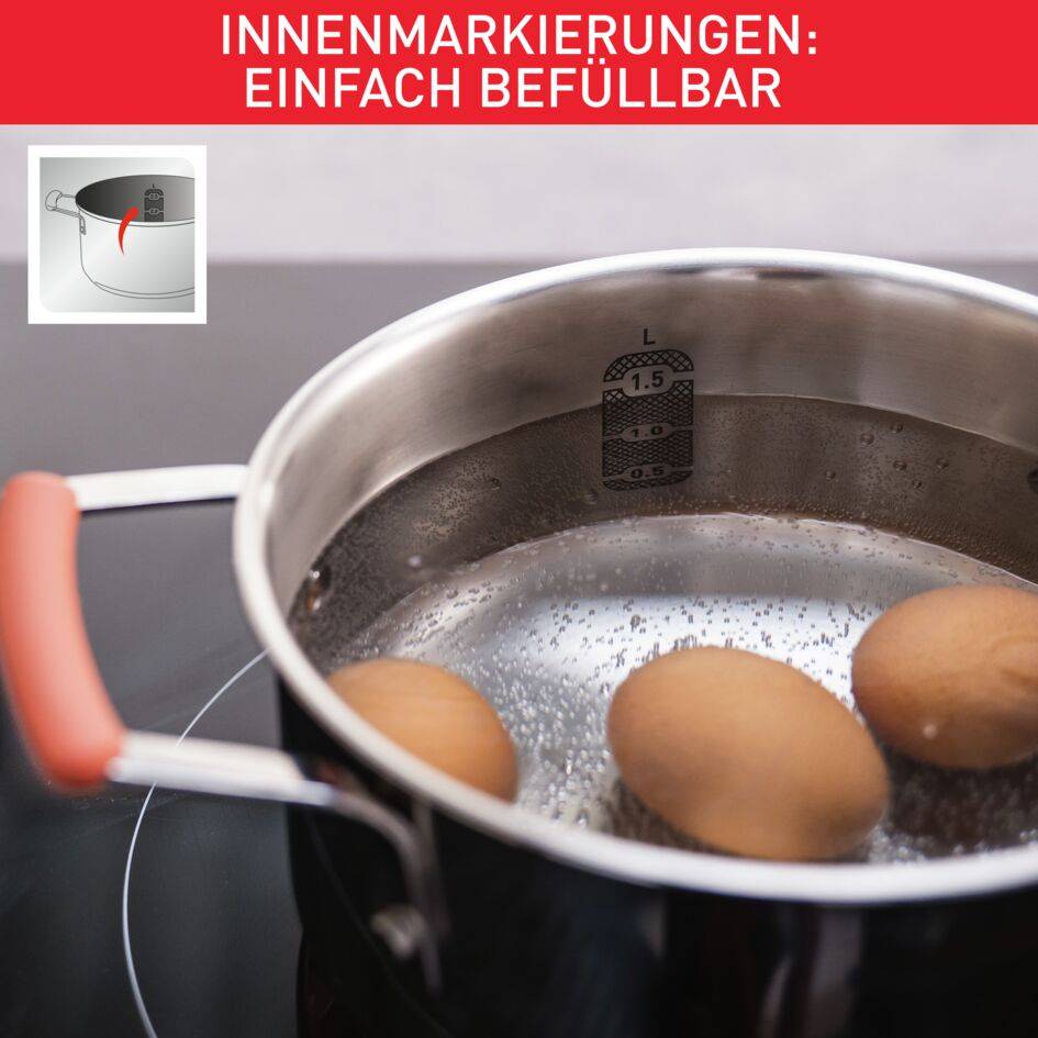 Opti Space 6-teiliges Kochtopf-Set G720S6