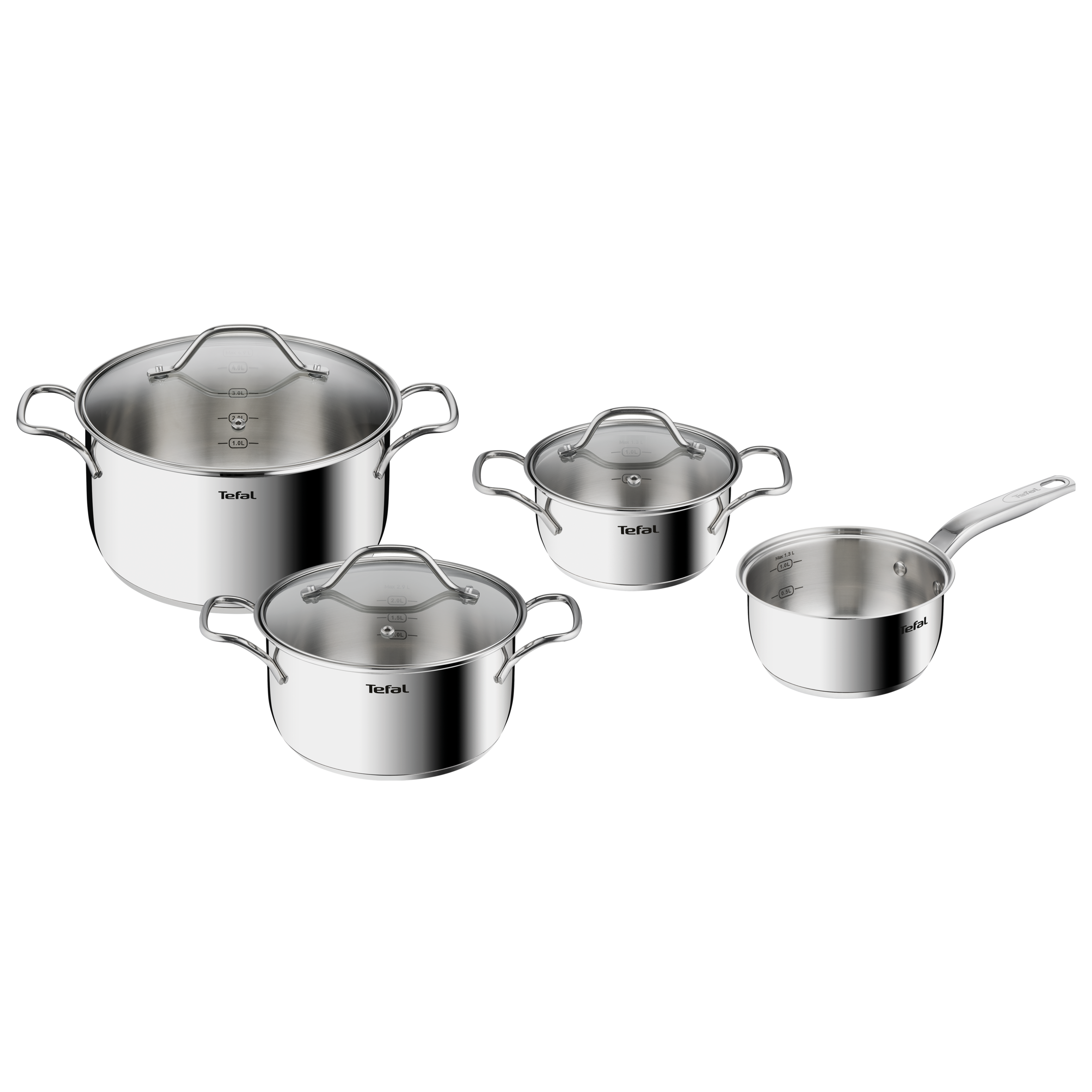 Intuition 7-teiliges Topfset Edelstahl B864S7