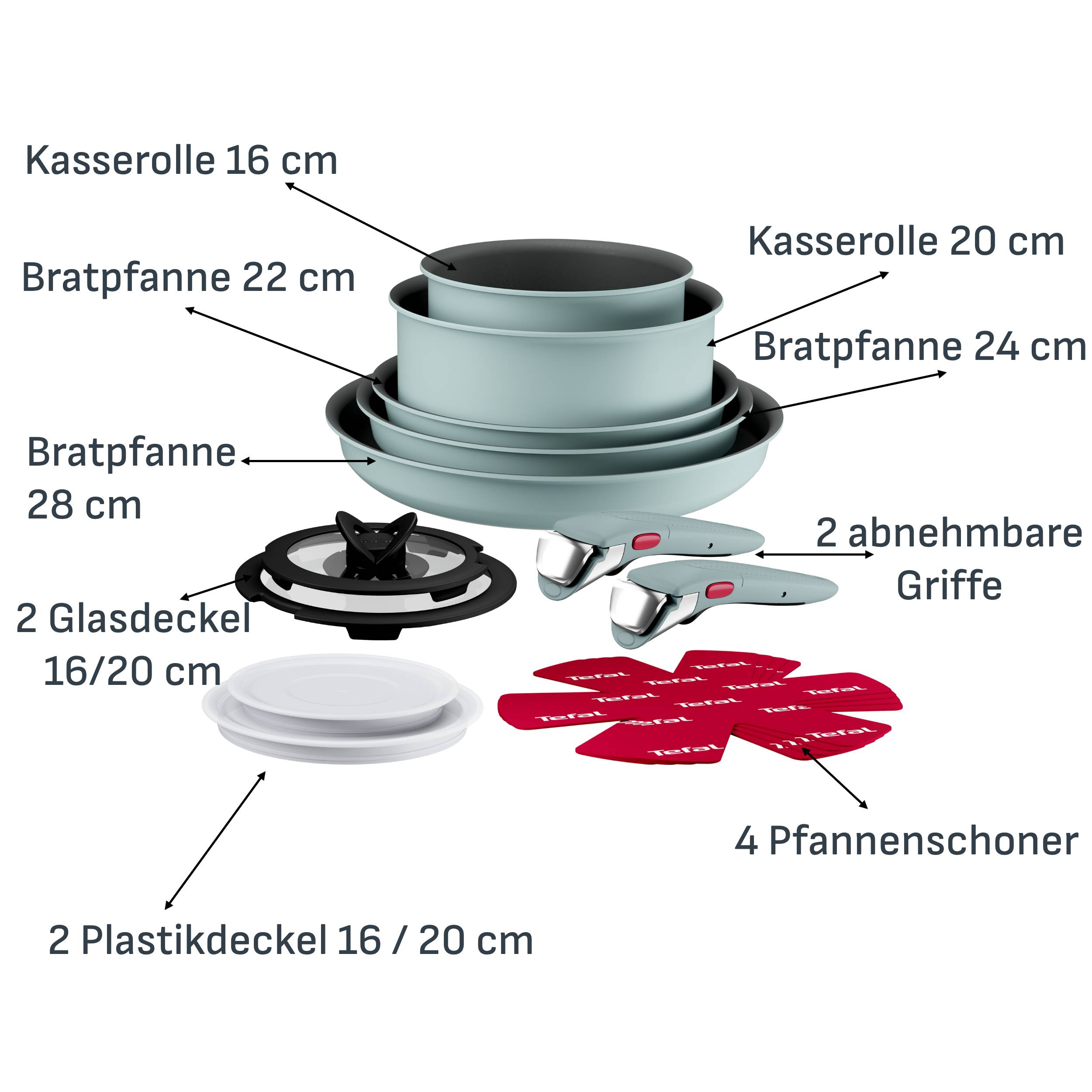 Ingenio Halo Eucalyptus 15-teiliges-Set L8029153 