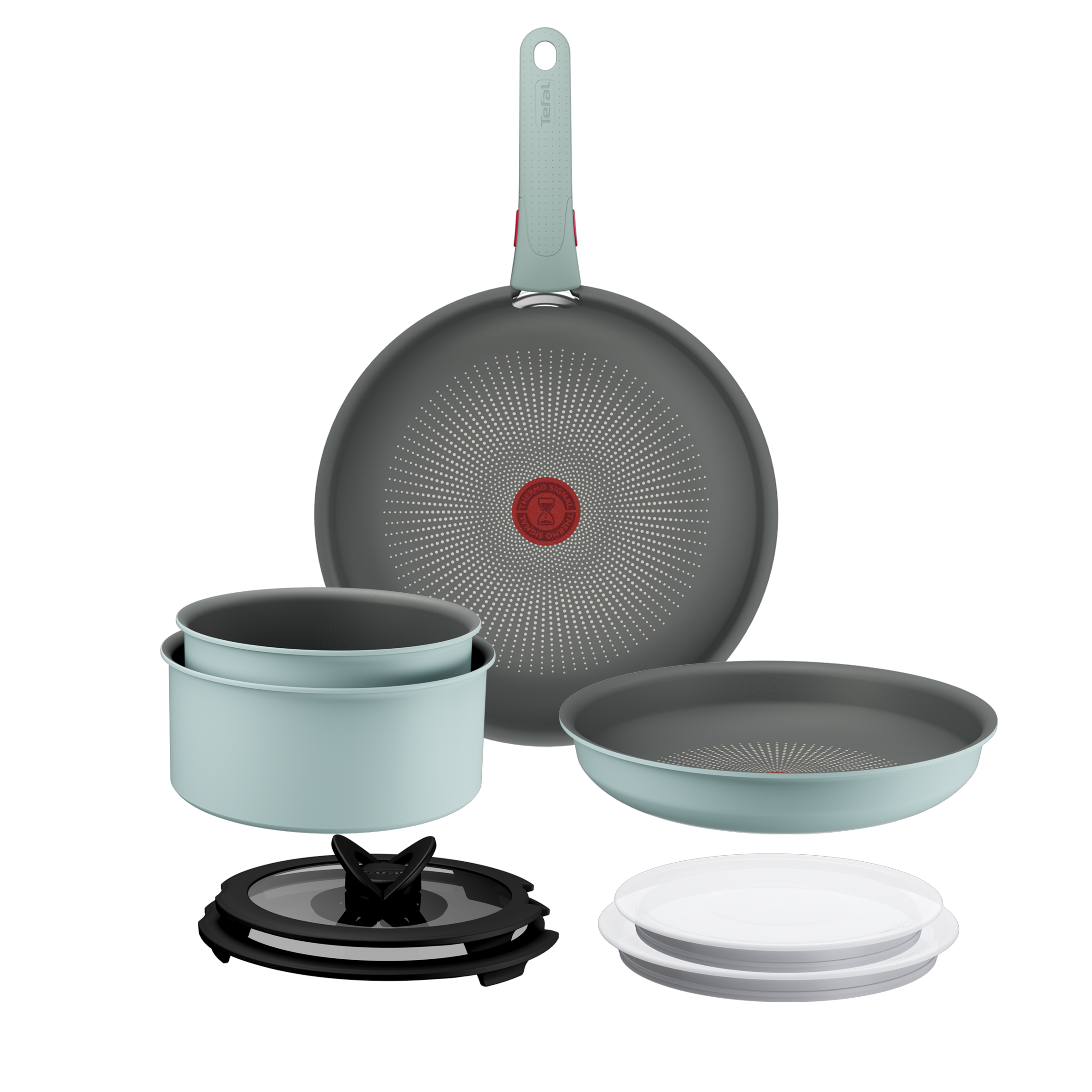 Ingenio Halo Colors 9-teiliges Kochgeschirr-Set L80290