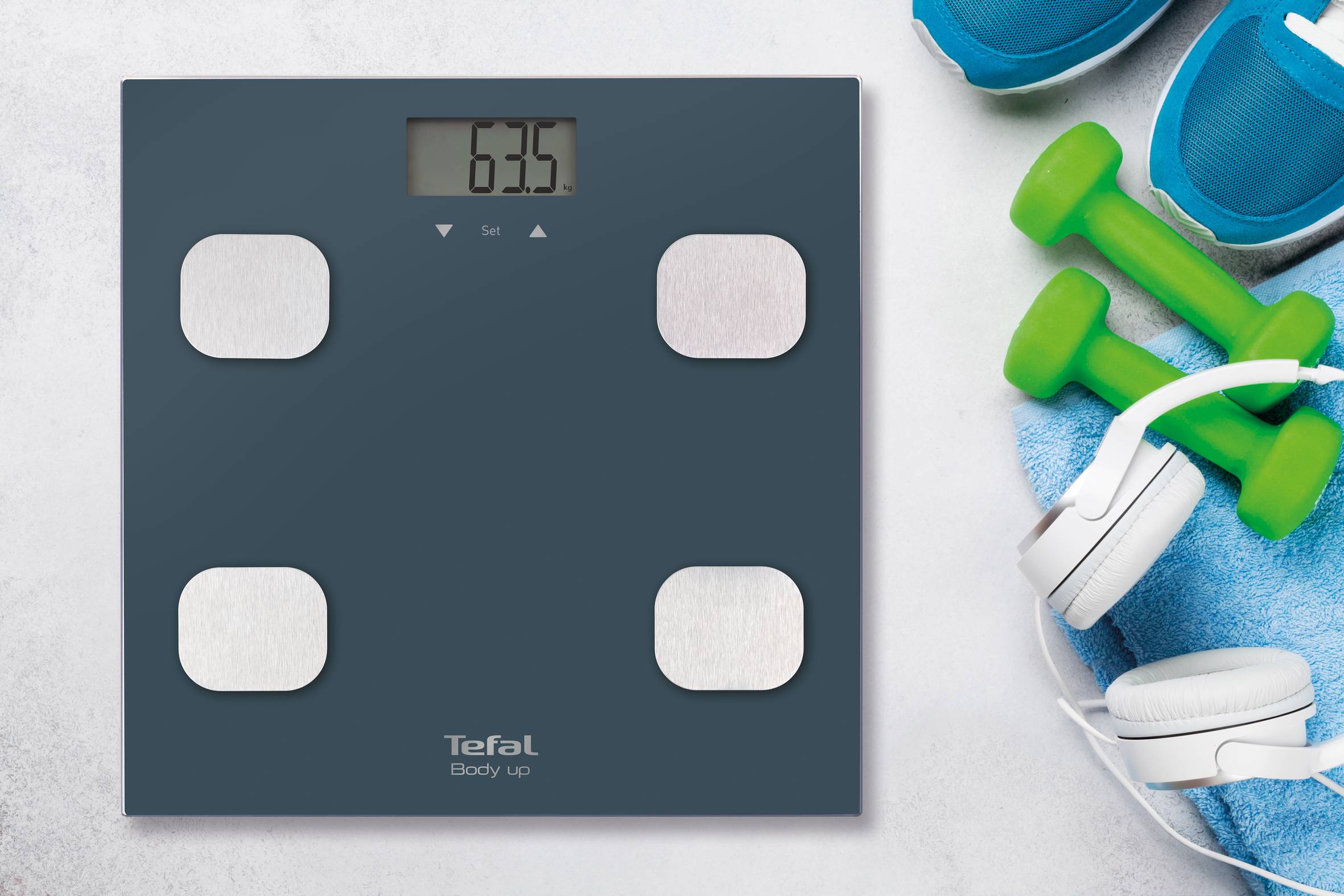 Body up body fat scale