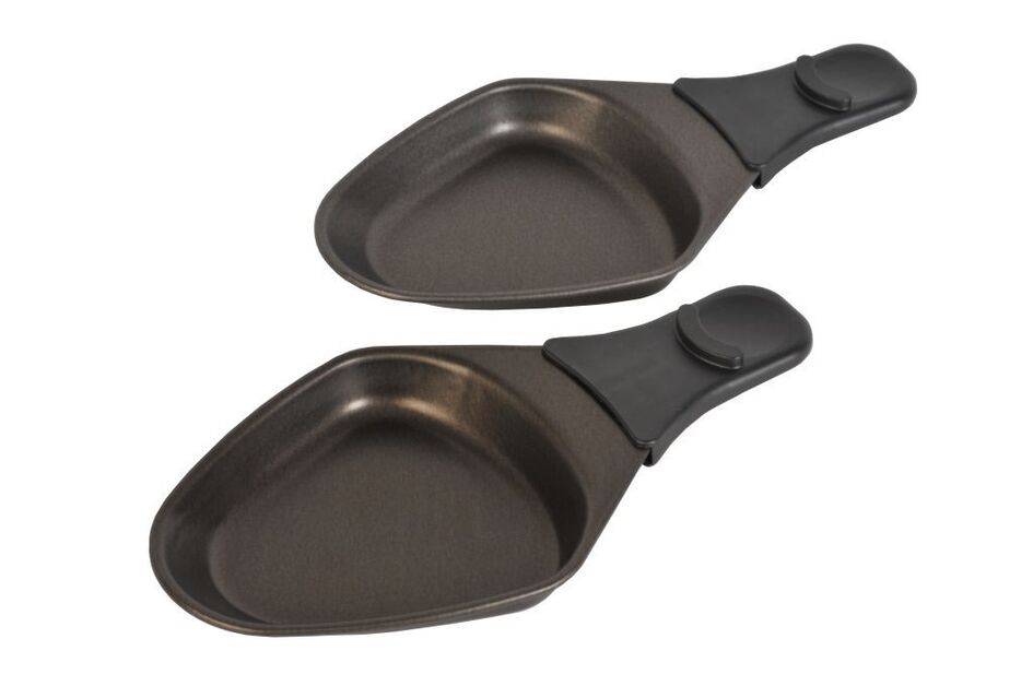 Dreieckige Raclettepfännchen x2 XA400102