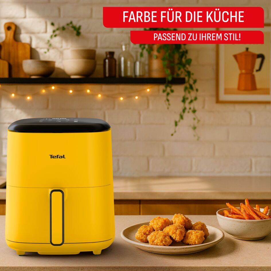 Easy Fry POP, Heißluftfritteuse, 5 L Füllmenge, 10 automatische Programme 