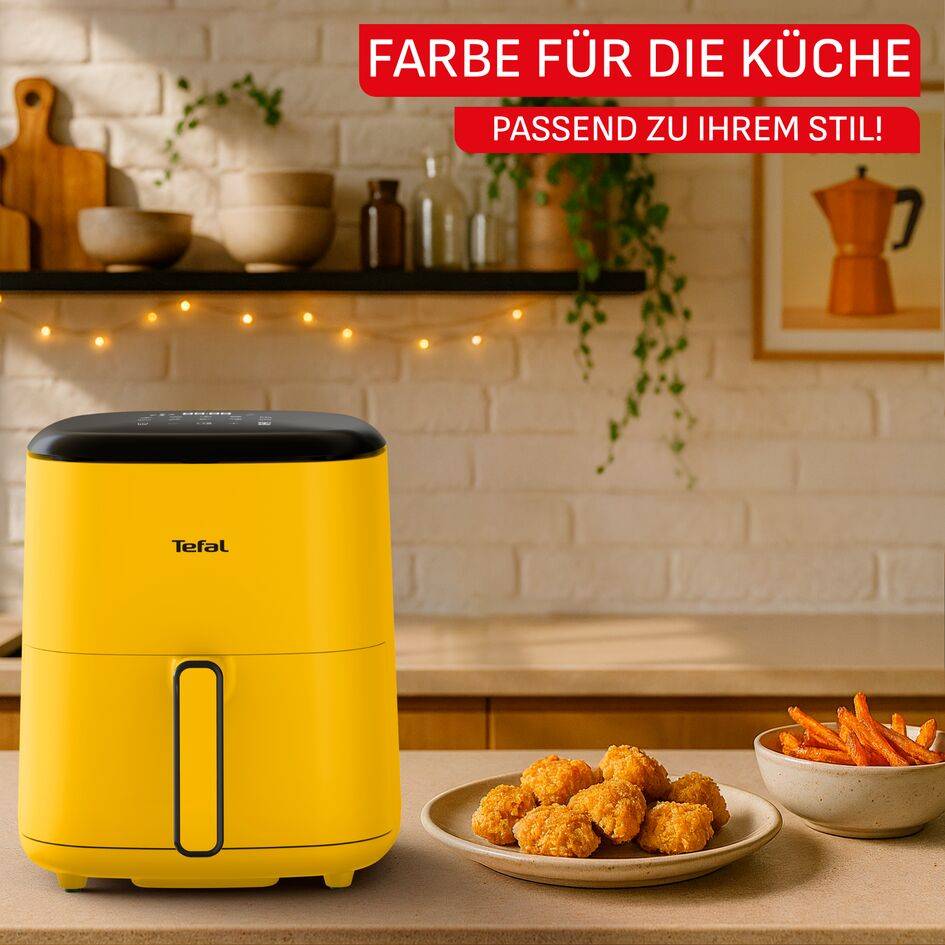 Easy Fry POP, Heißluftfritteuse, 5 L Füllmenge, 10 automatische Programme