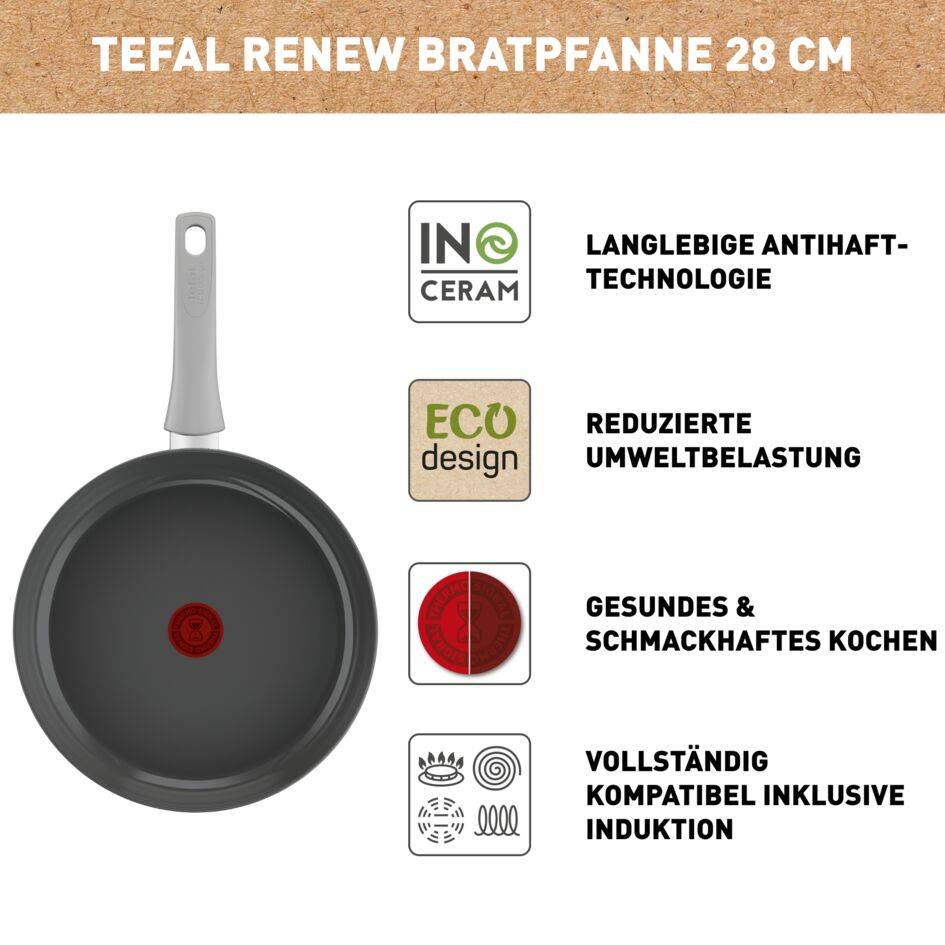 Renew On Keramik-Pfanne 28cm C42706