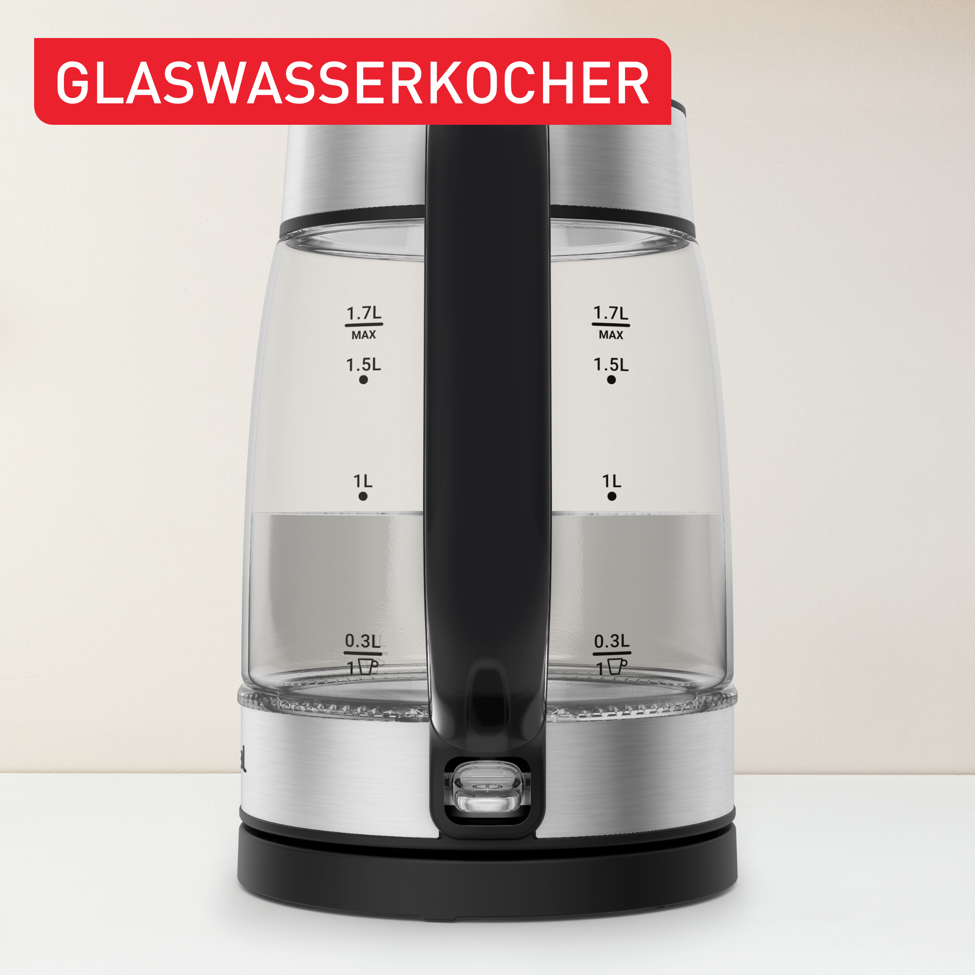 Glas-Wasserkocher KI6058