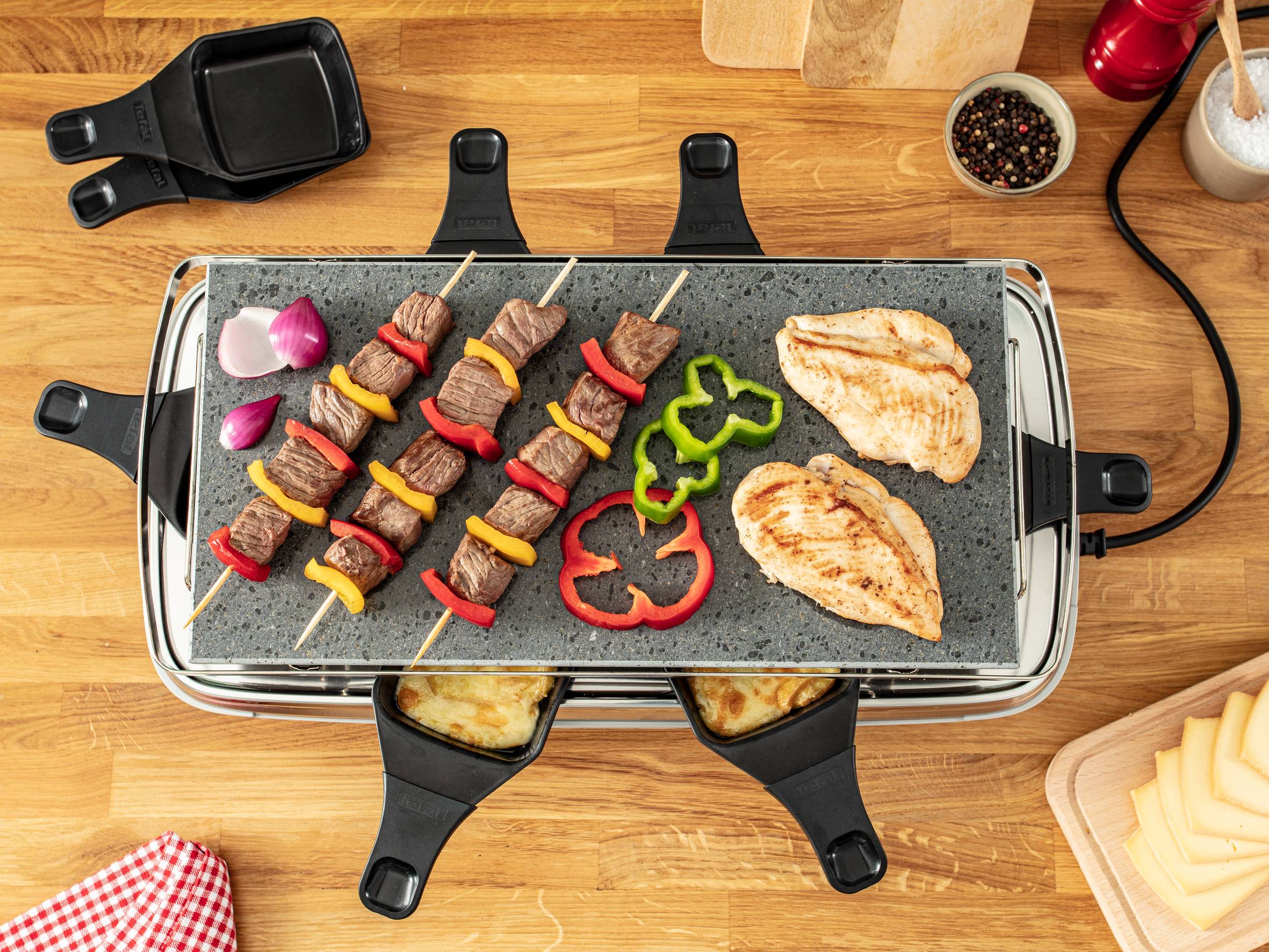 Pierrade Gourmet Raclette & Tischgrill PR620D