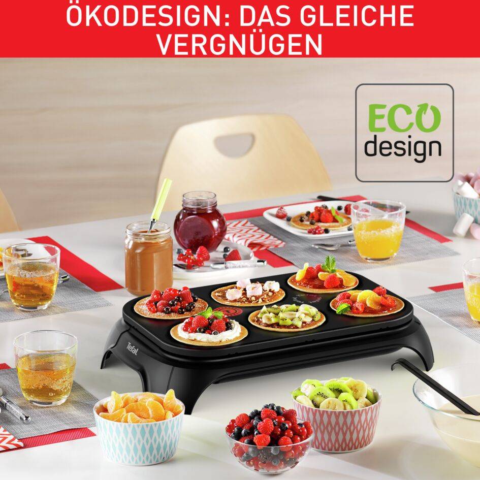 Crep'Party Eco Design Crêpe- & Pancake-Maker PY55E8