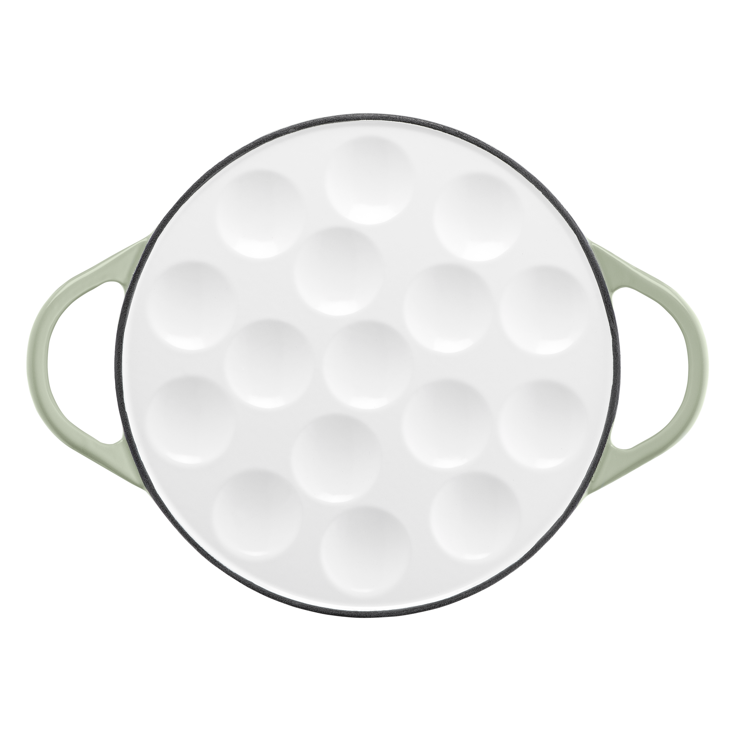 Pfannkuchenpfanne mit 16 Mulden E25804