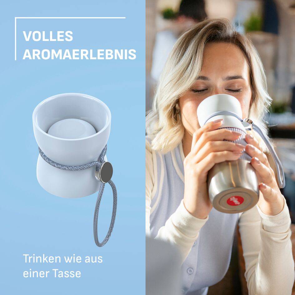 beYou Cup Mug Isolier-Trinkbecher, 0,36 L, N21916