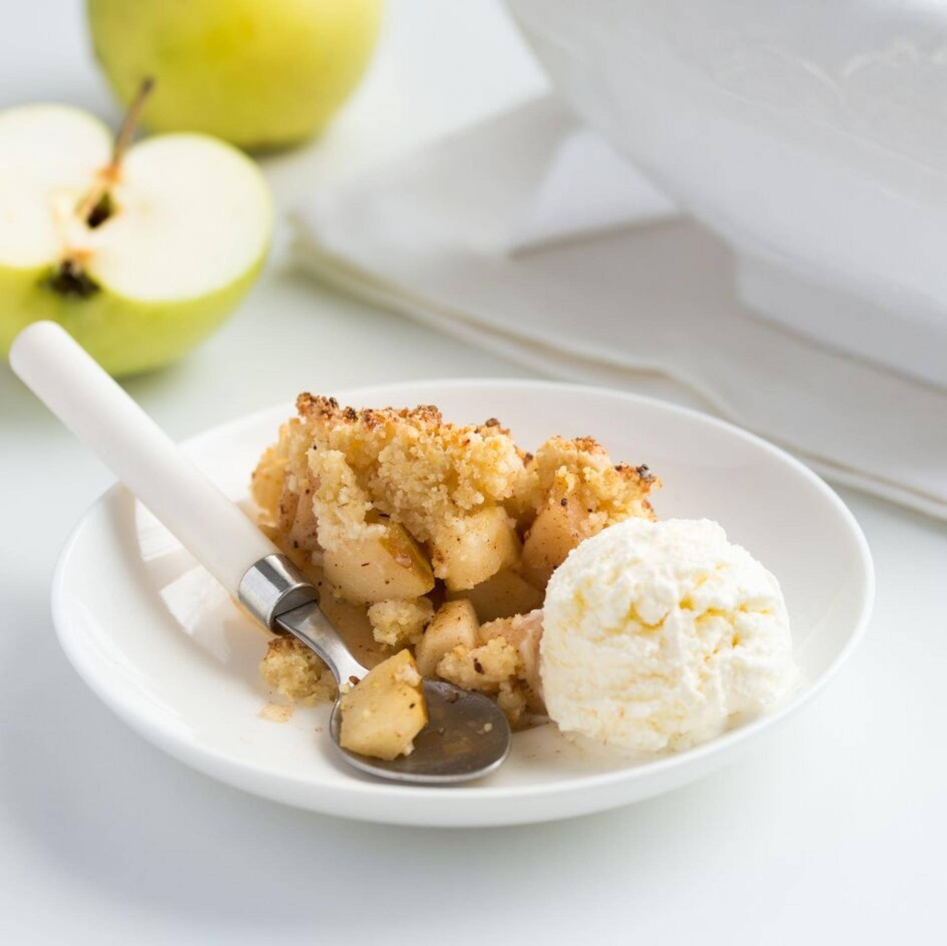 Apfel-Crumble - Rezepte BAKE PARTNER | Tefal