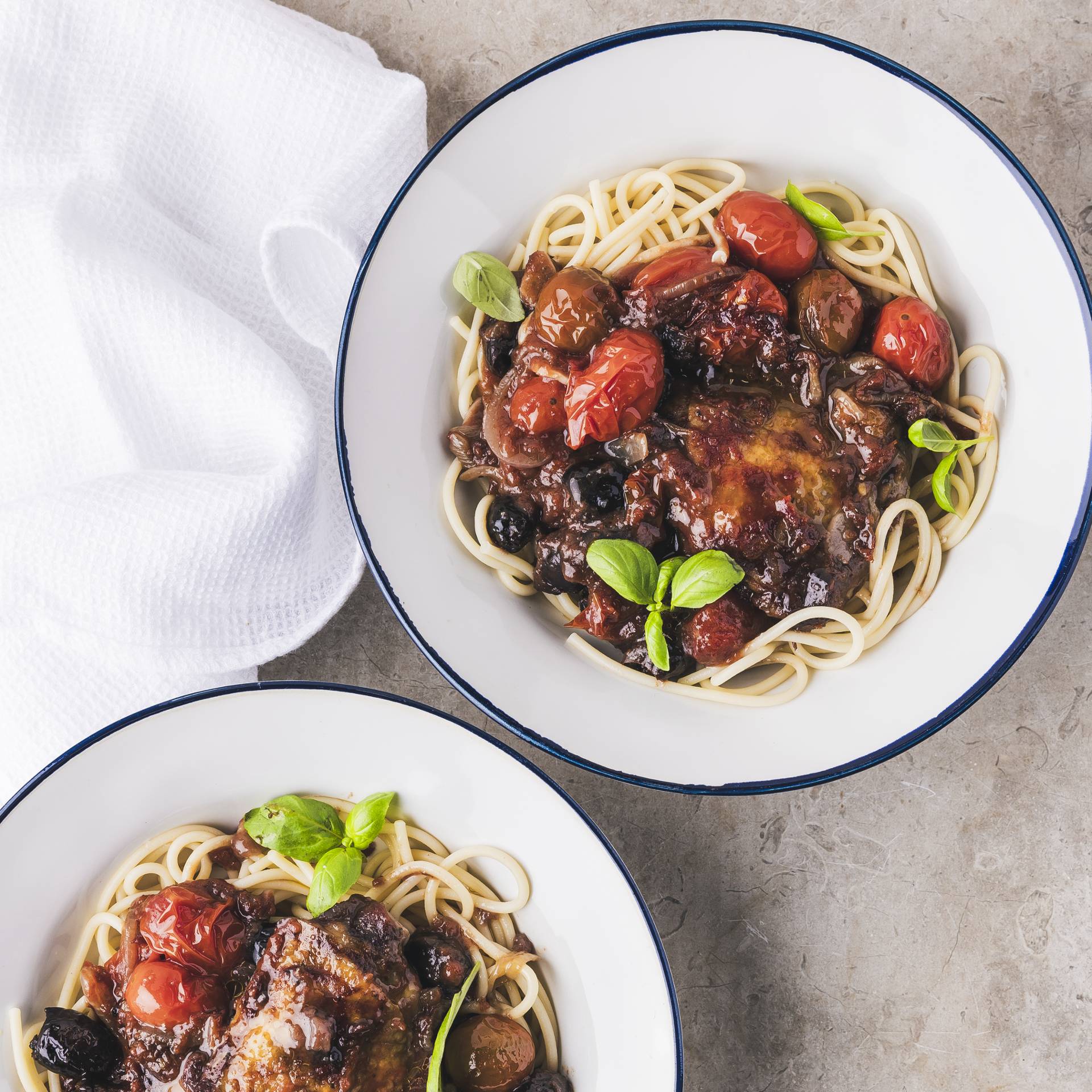 Hühnchen Cacciatore - Rezepte Smartcook Infinity Autostir | Tefal