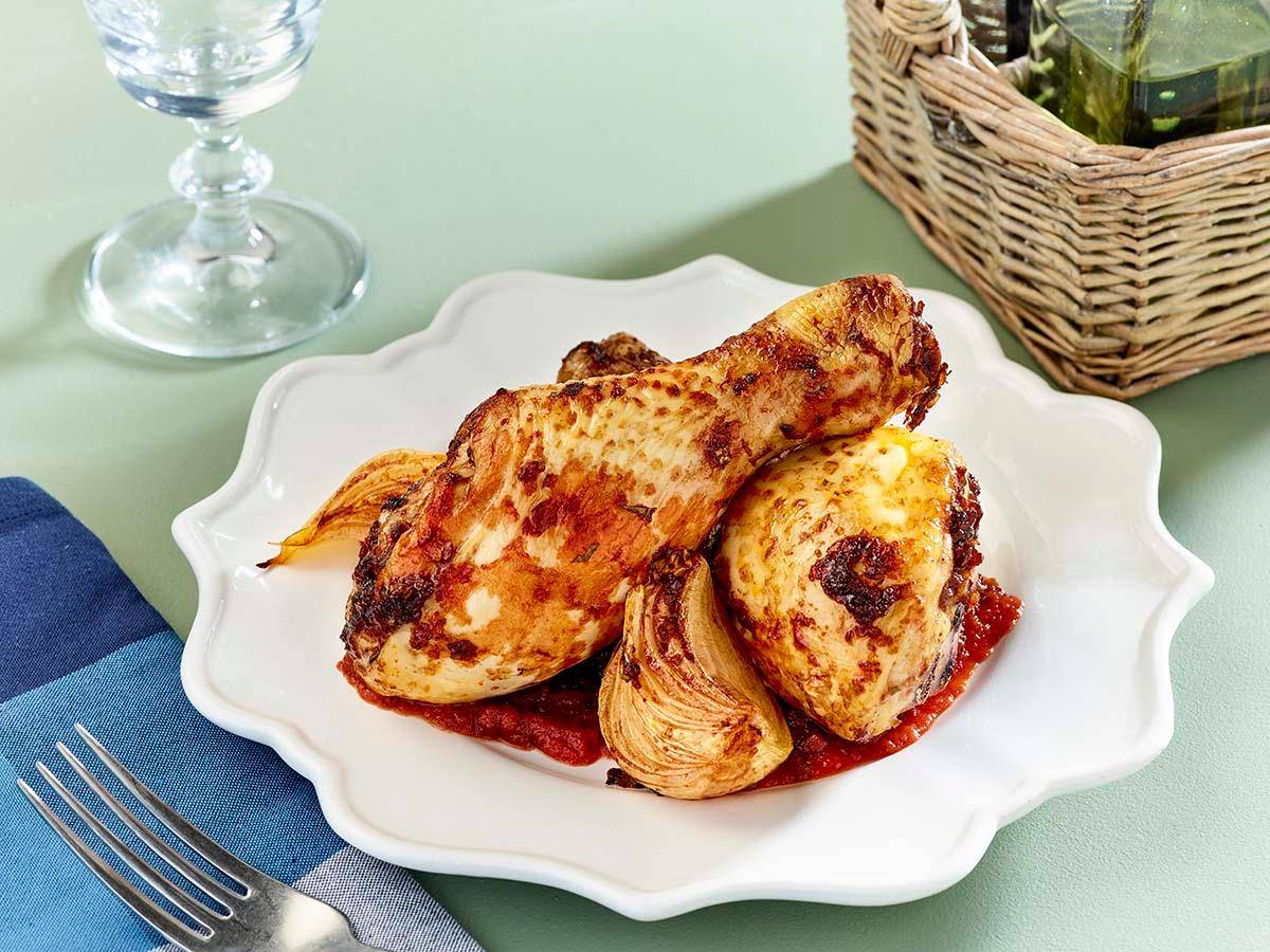 Hähnchenschenkel mit Balsamico - Rezepte Actifry Express 1kg | Tefal