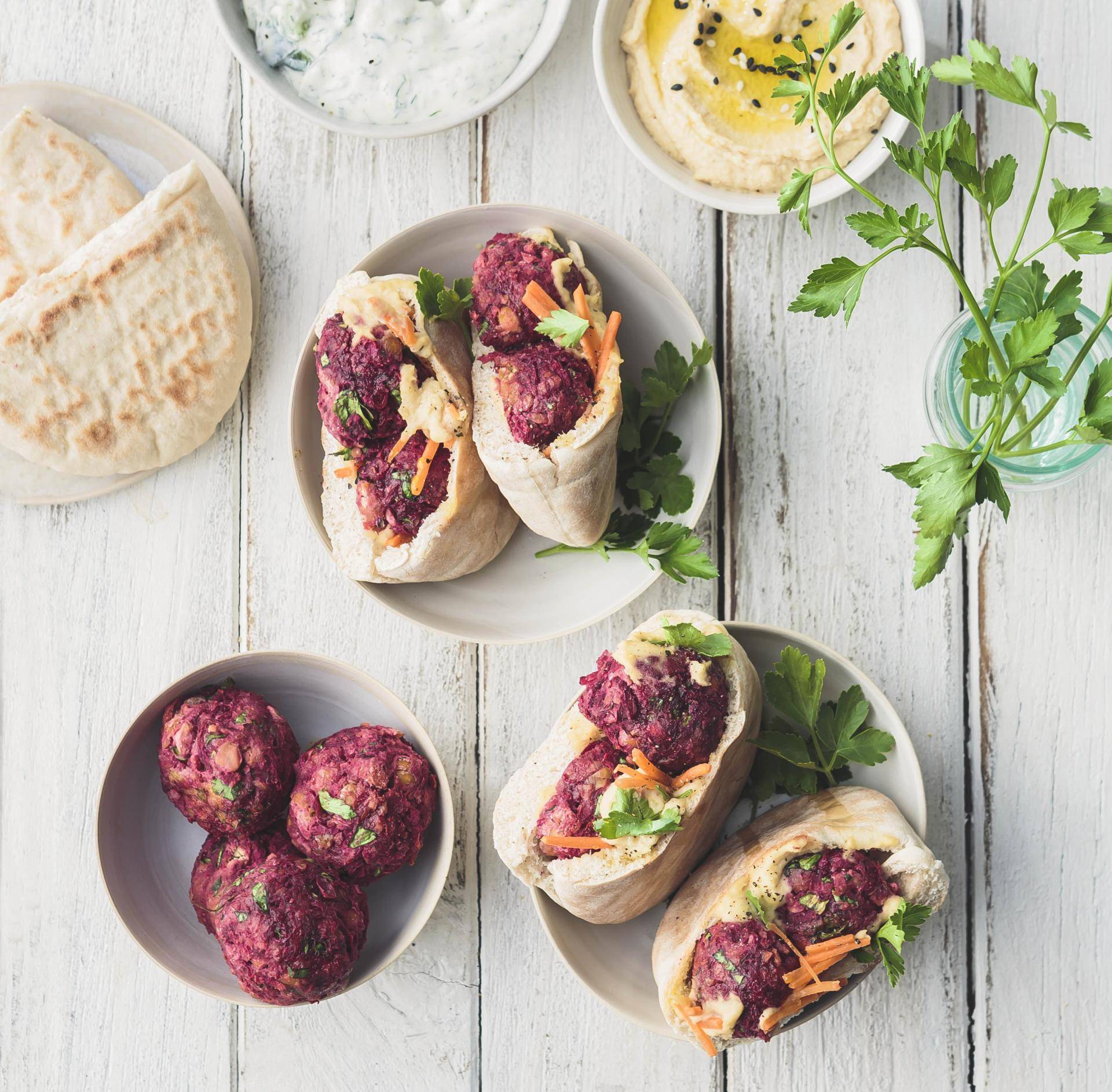 Rote-Bete-Falafel - Rezepte Turbo Cuisine & Fry | Tefal