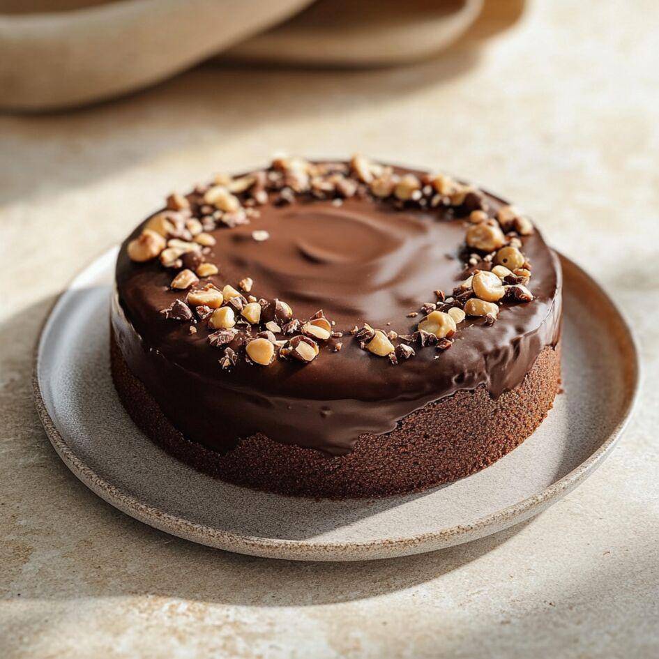 Schokoladenguss und Haselnusskuchen - Rezepte Smartcook Infinity Autostir | Tefal