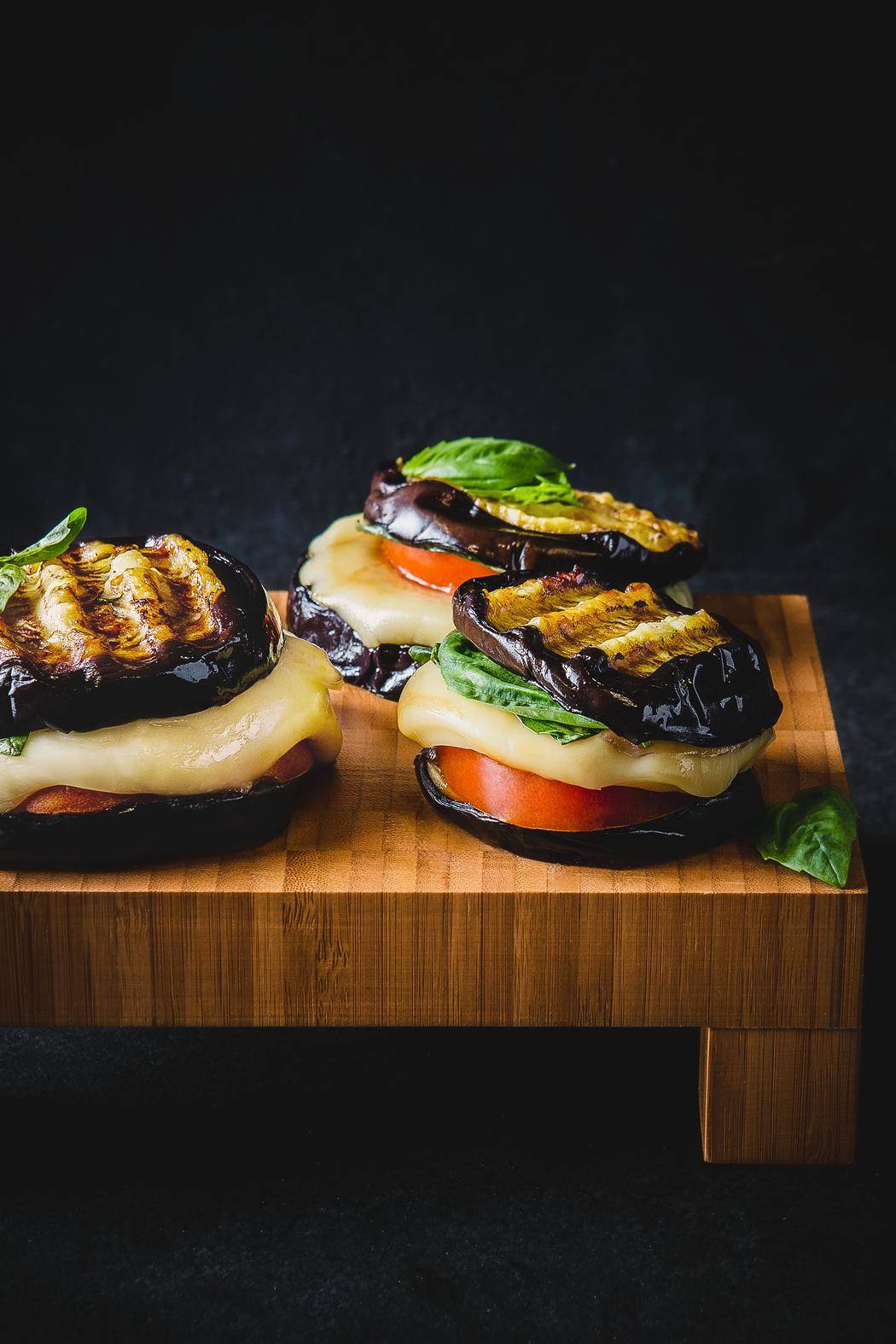 Auberginen-Burger - Rezepte Optigrill Elite | Tefal