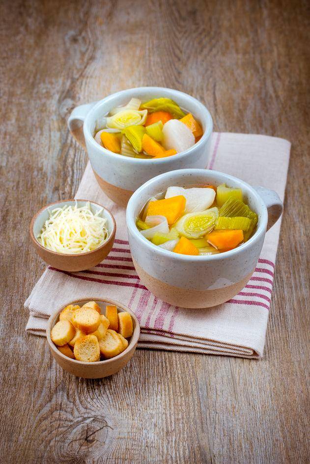 Vier-Gemüse-Suppe - Rezepte Perfectmix Cook | Tefal