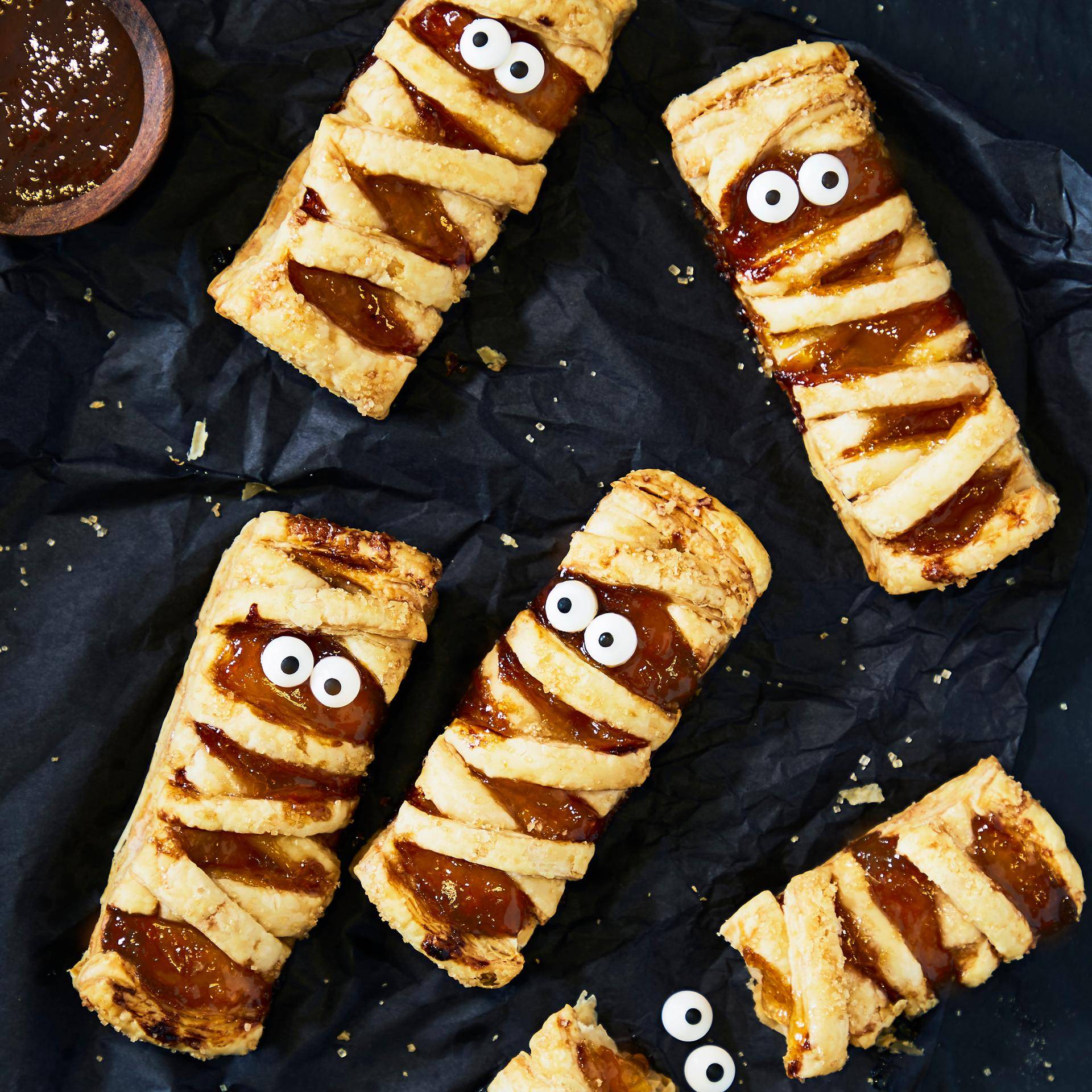 Mumien-Blätterteig-Küchlein - Rezepte Cake Factory | Tefal